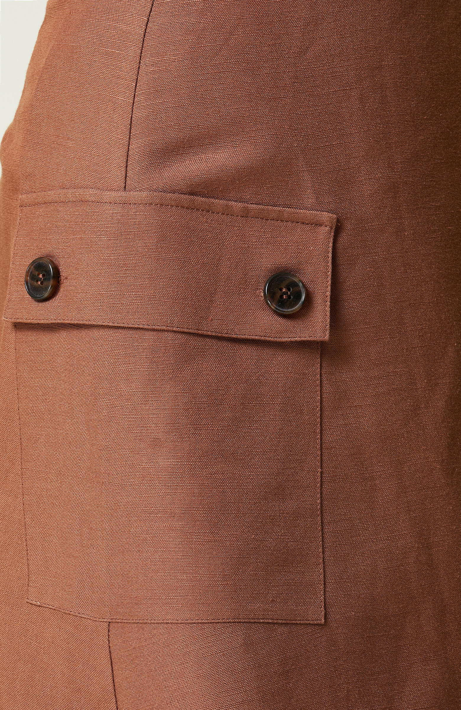 Kahverengi Mini Boy Dokuma Etek