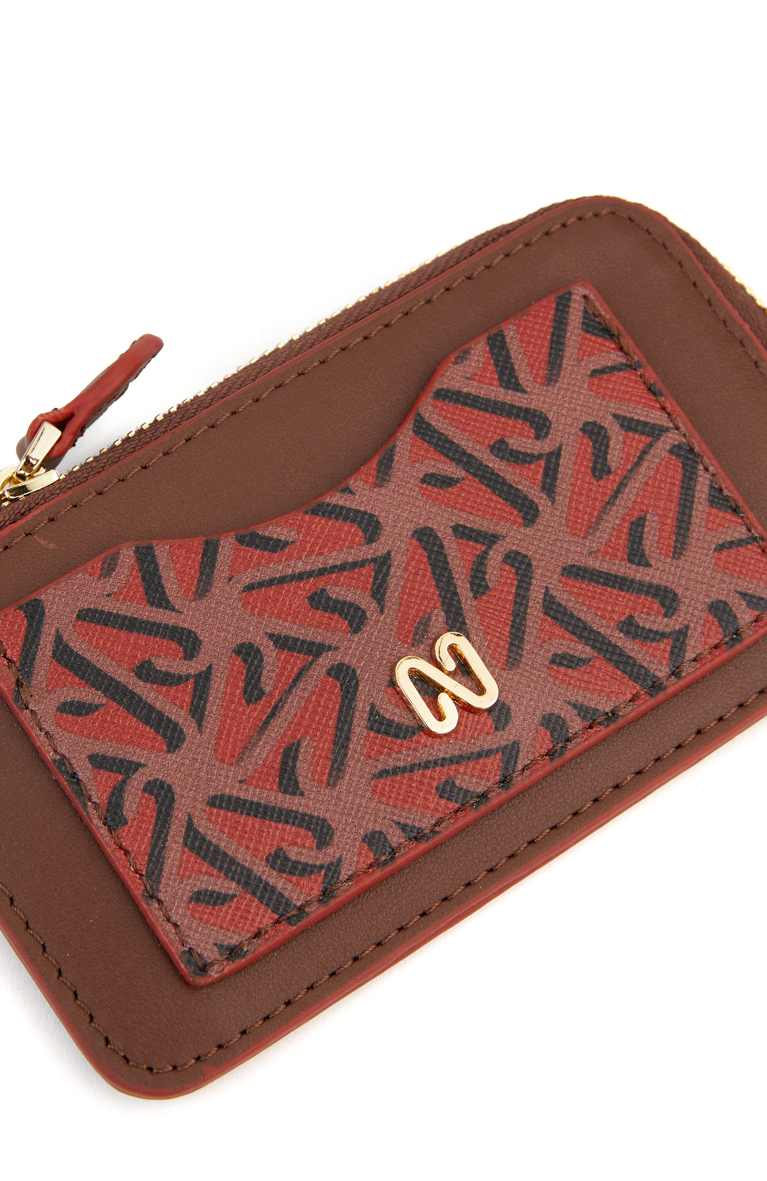 Monogram Kiremit Kahverengi Kadın Cüzdan