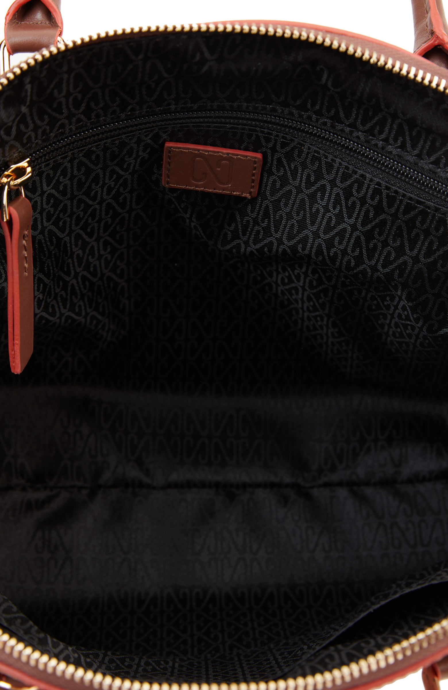 Monogram Kiremit Kahverengi Kadın Omuz Çantası