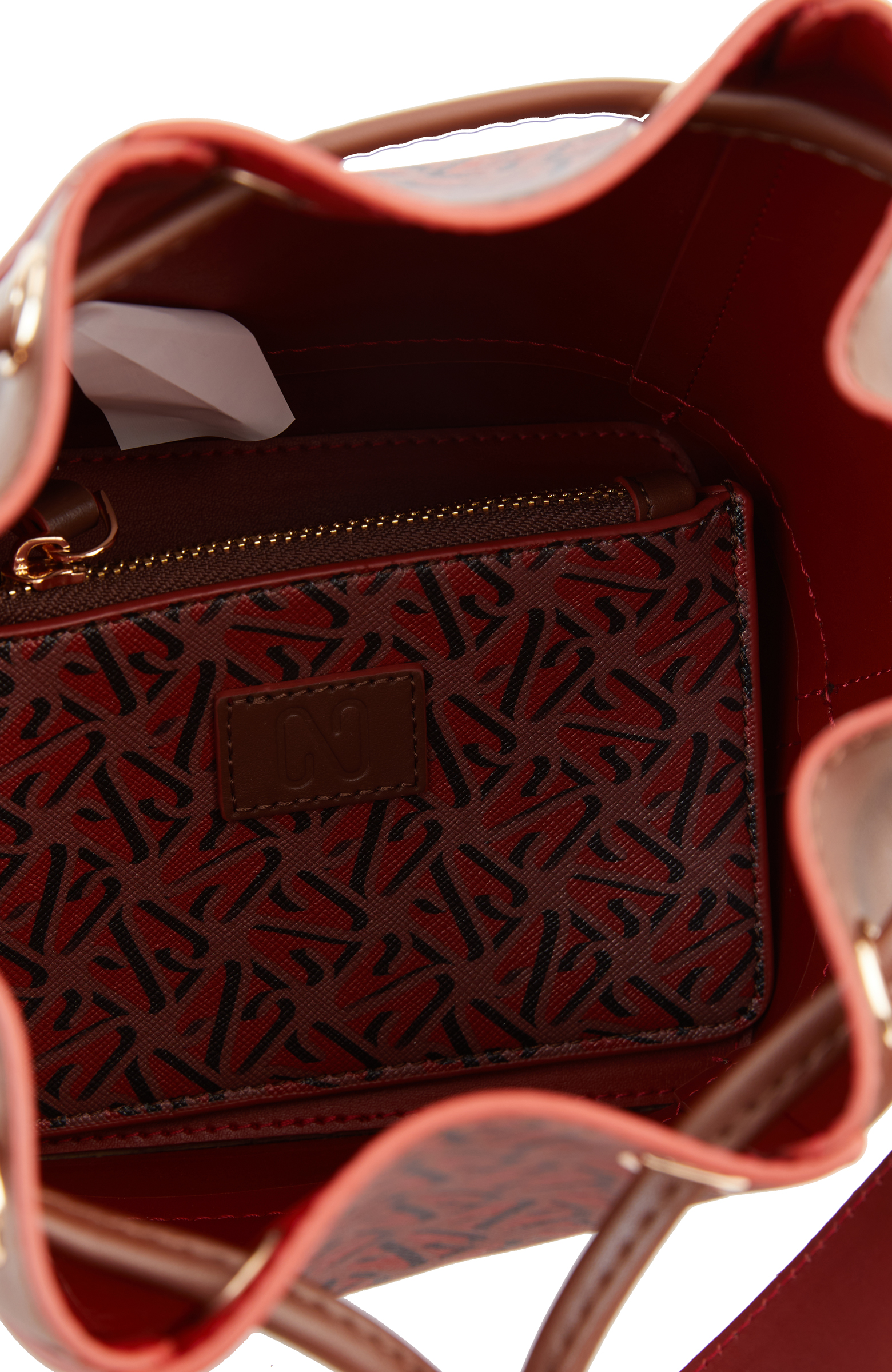 Monogram Kiremit Kahverengi Kadın Postacı Çantası