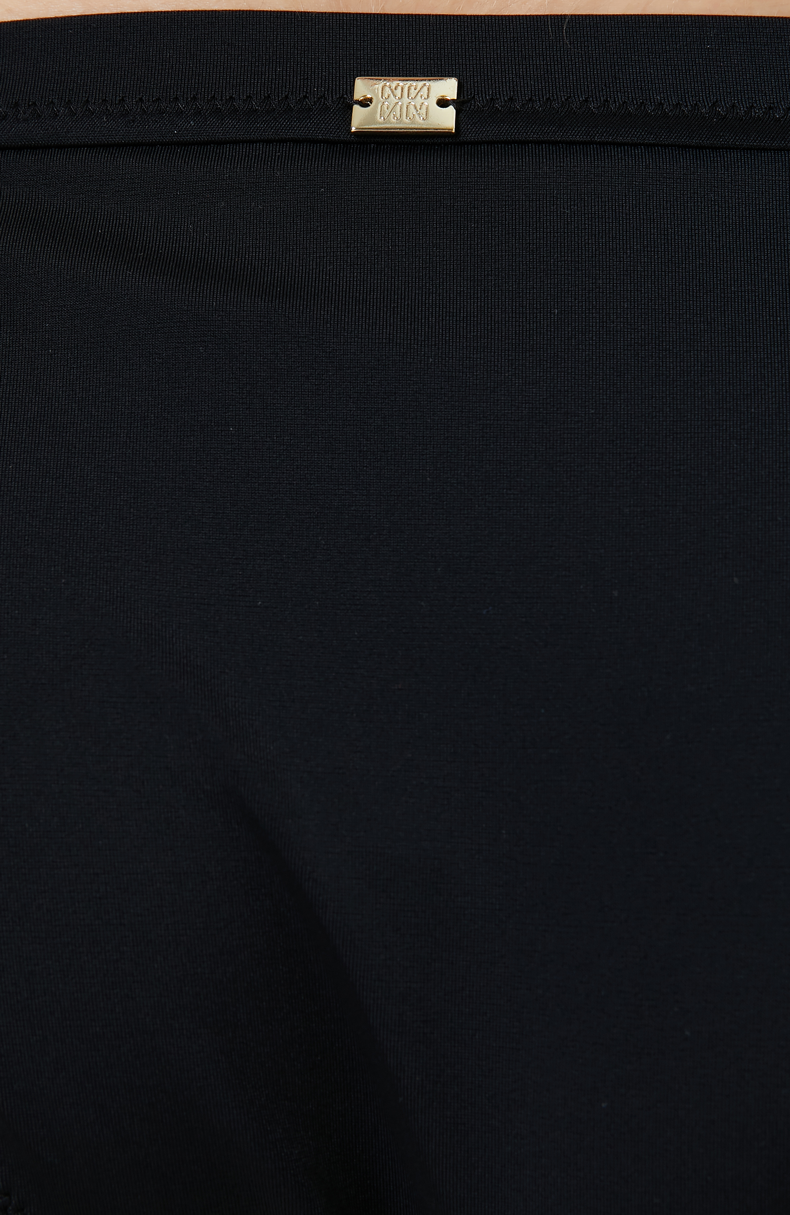 Siyah Penye Üçgen Bikini Takımı