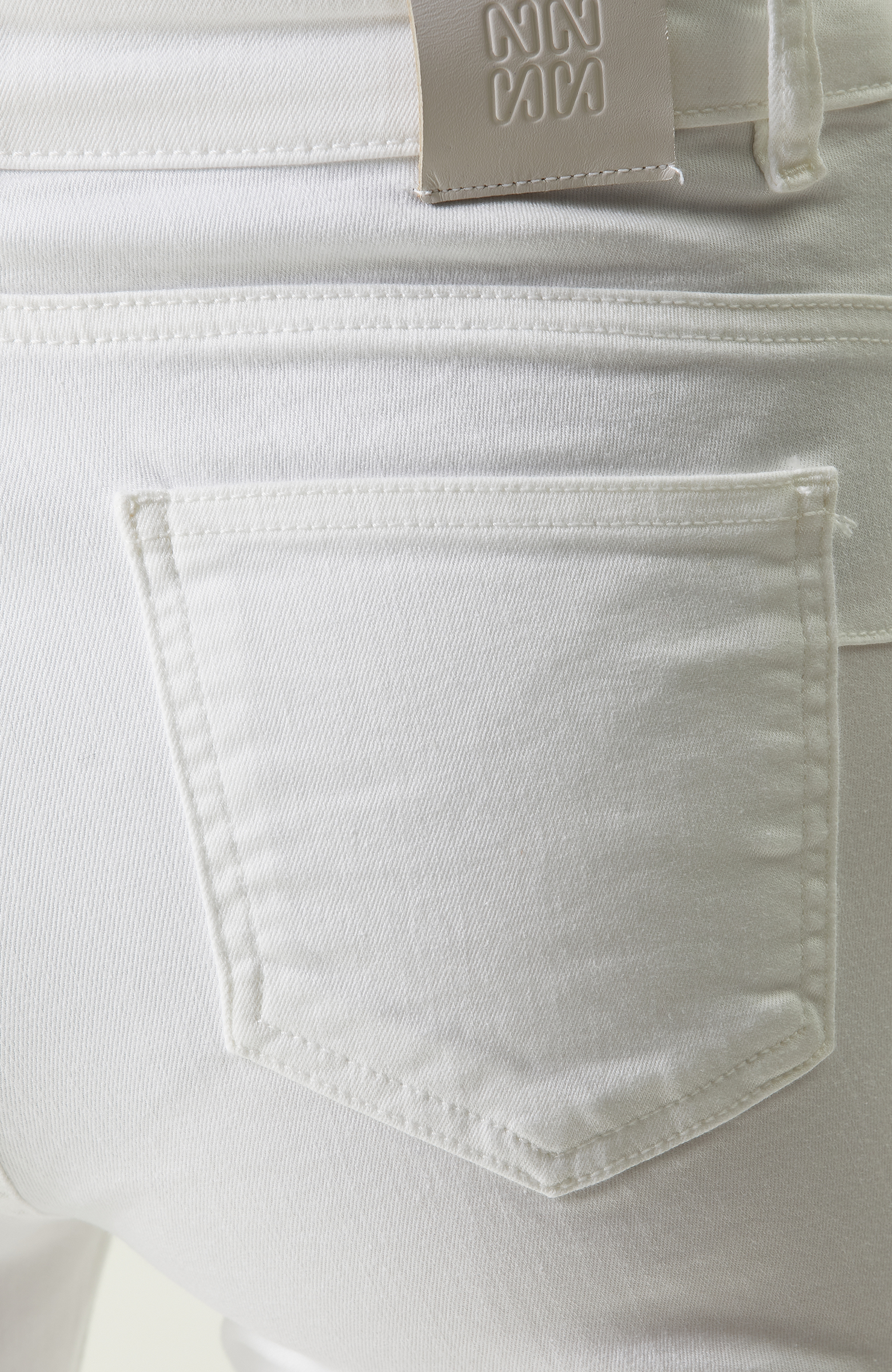 Beyaz Denim Pantolon