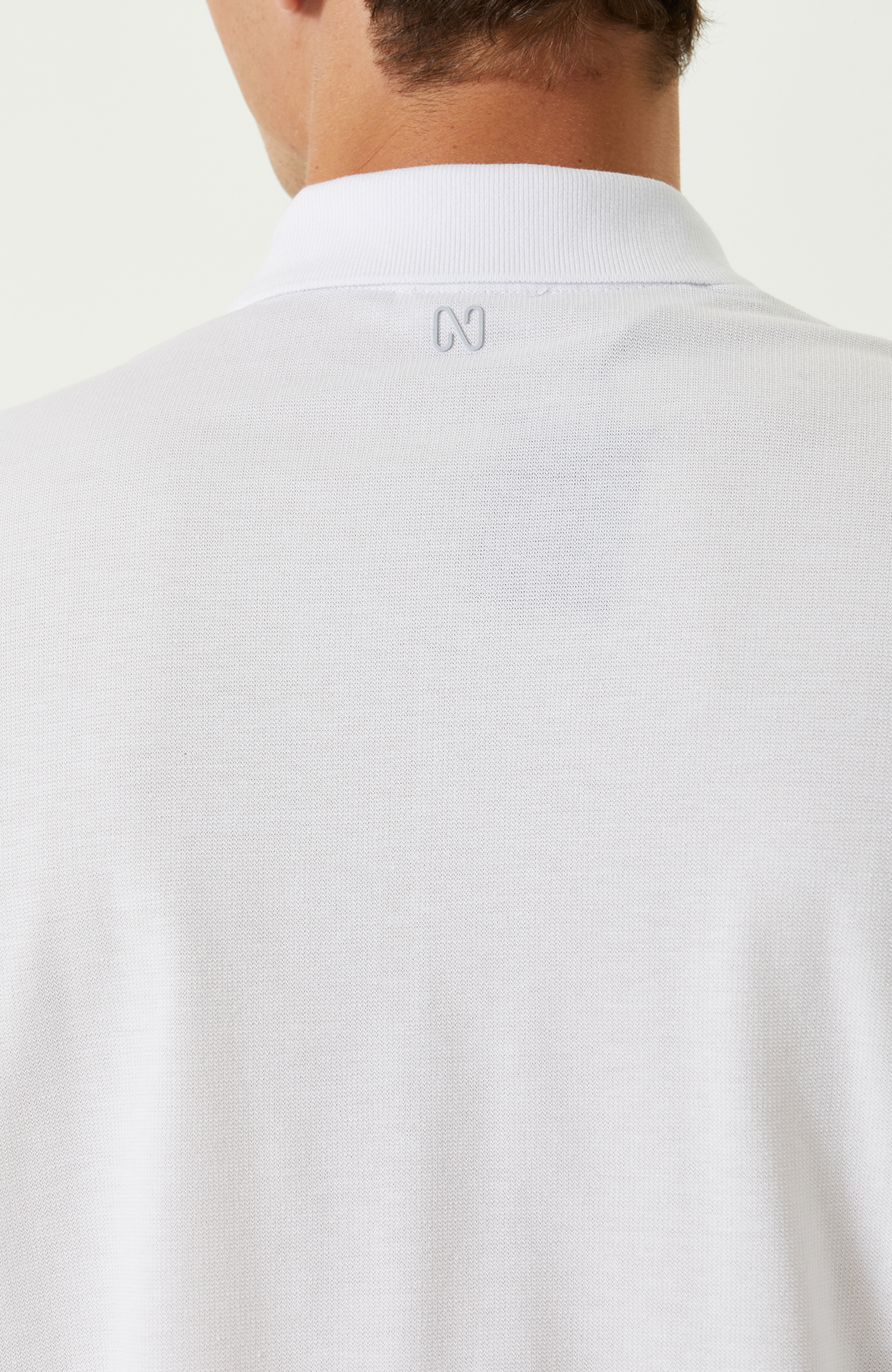 Beyaz Pamuklu Kısa Kollu Tshirt