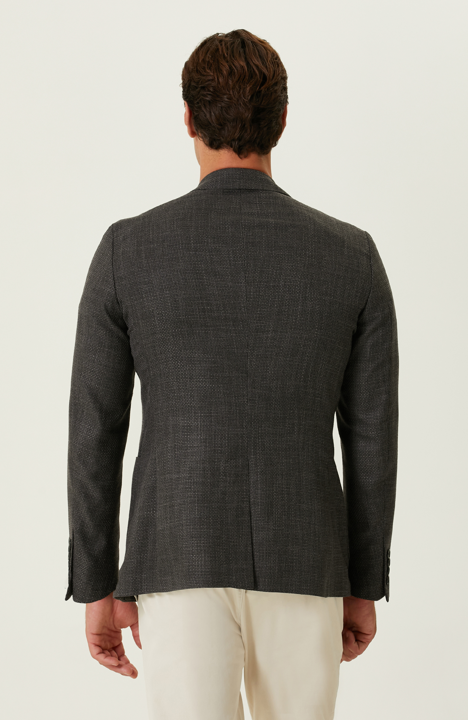 Antrasit Armürlü Ceket