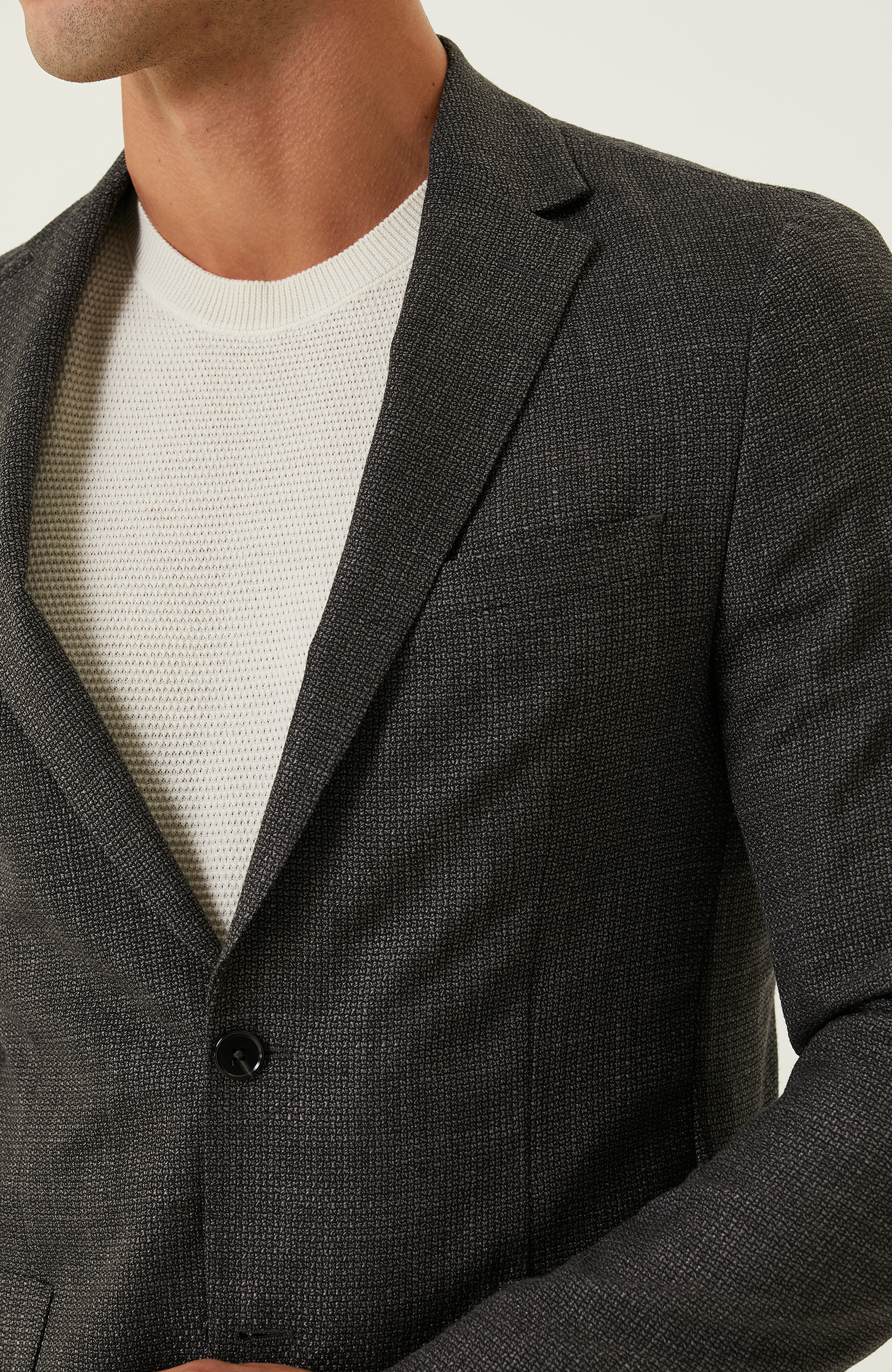 Antrasit Armürlü Ceket