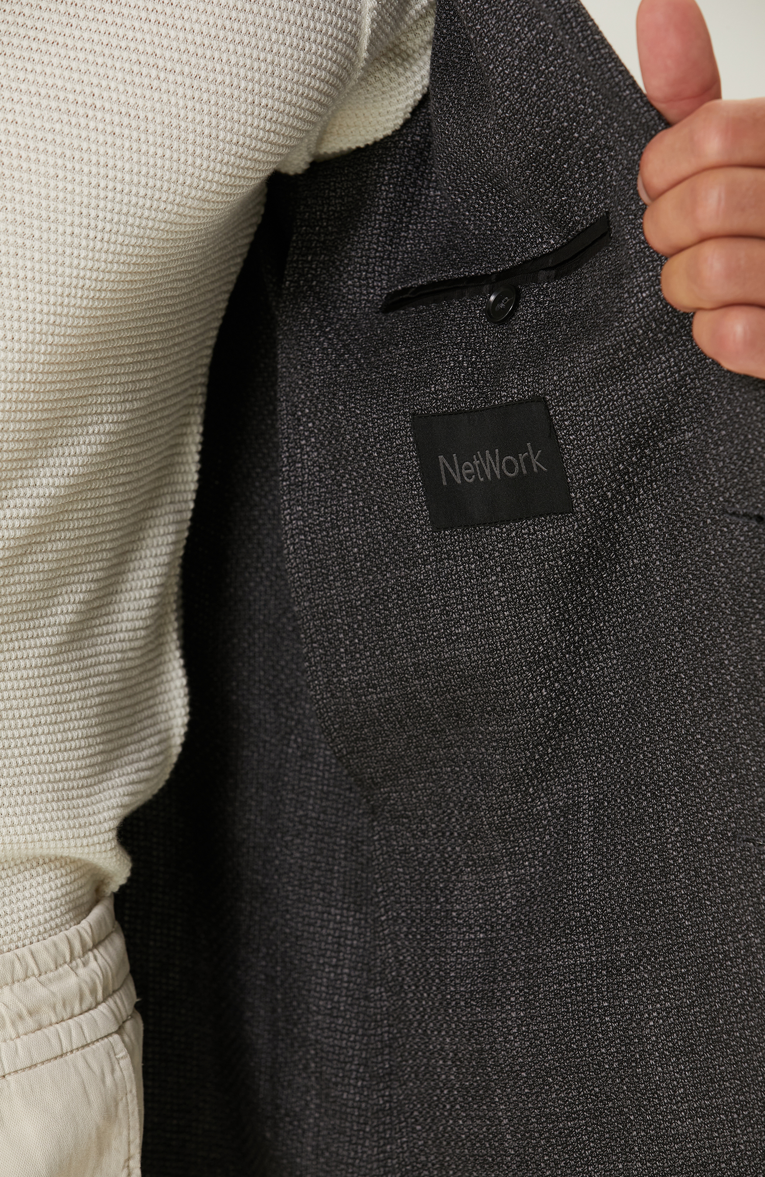 Antrasit Armürlü Ceket