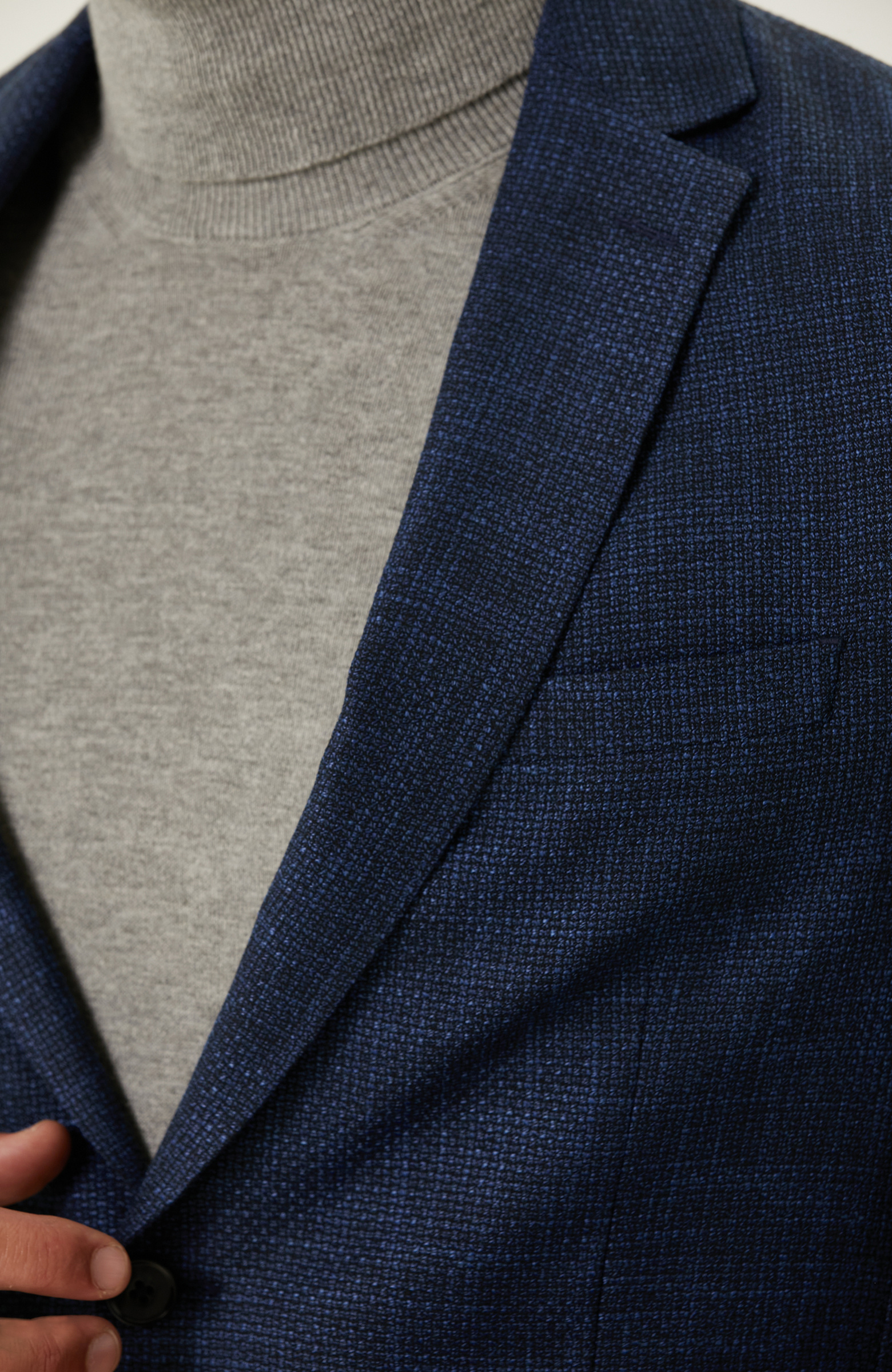 Saks Mavisi Armürlü Ceket