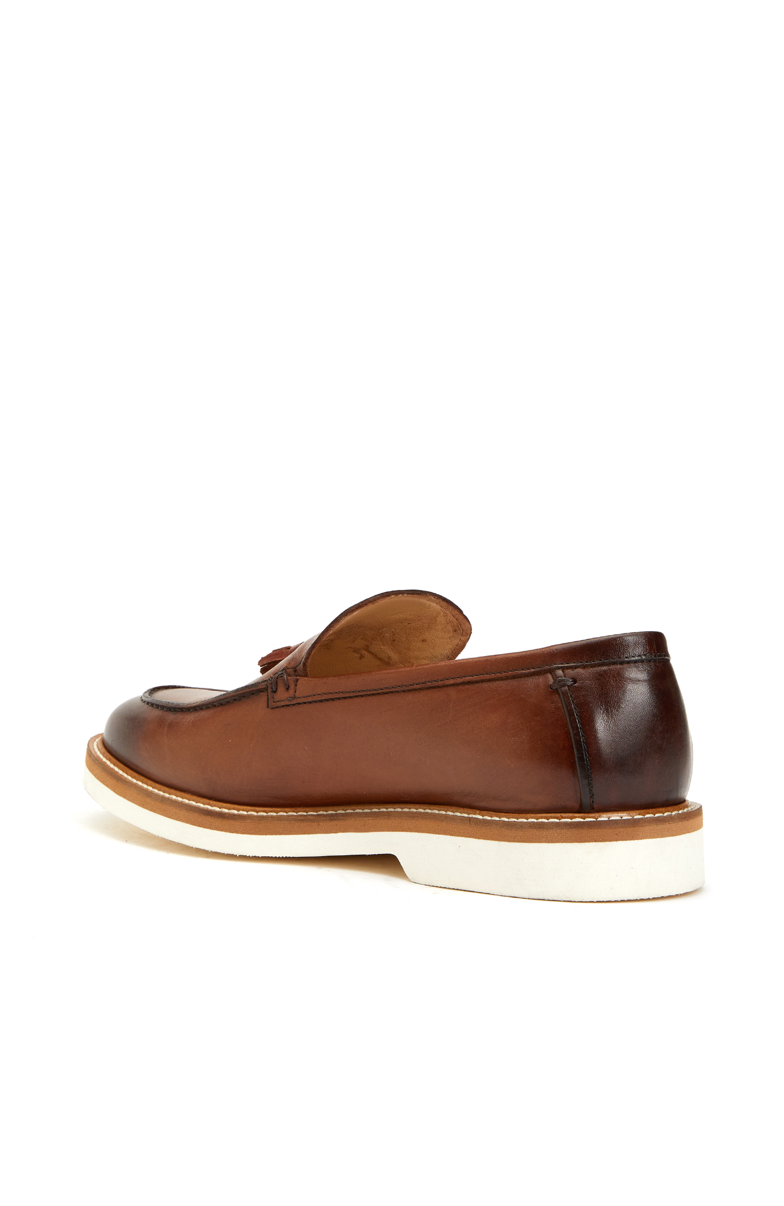 Kahverengi Erkek Deri Loafer