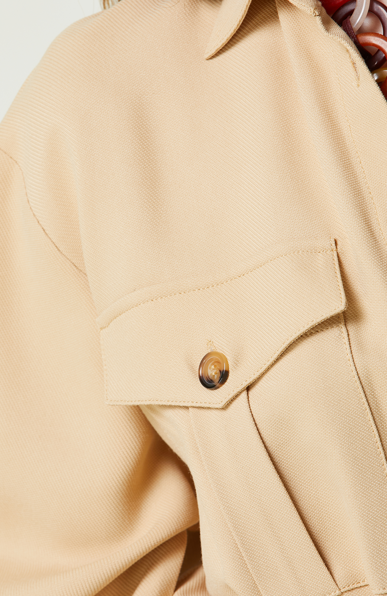 Bej Uzun Kollu Tulum