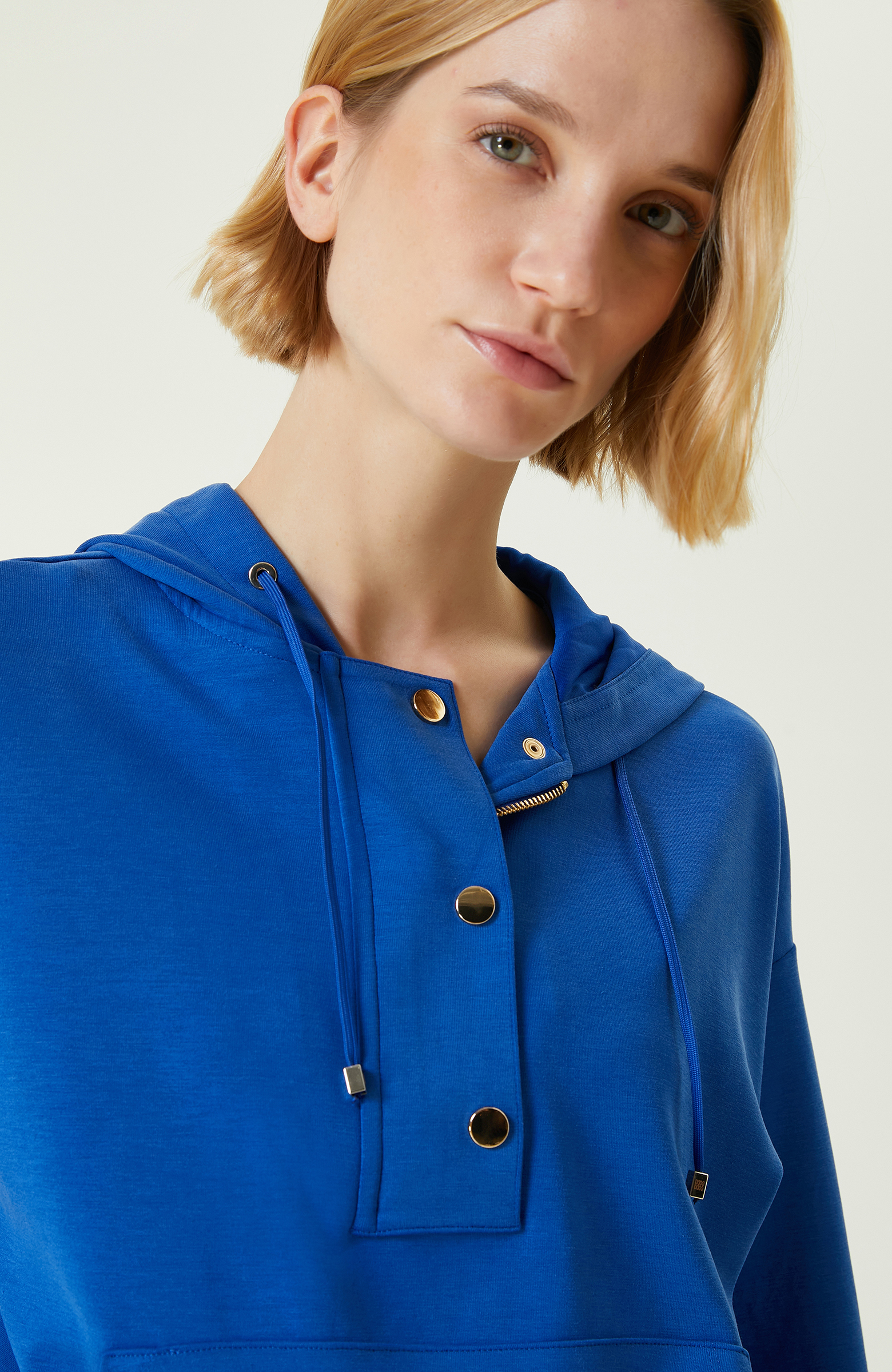 Saks Kapüşonlu Sweatshirt 