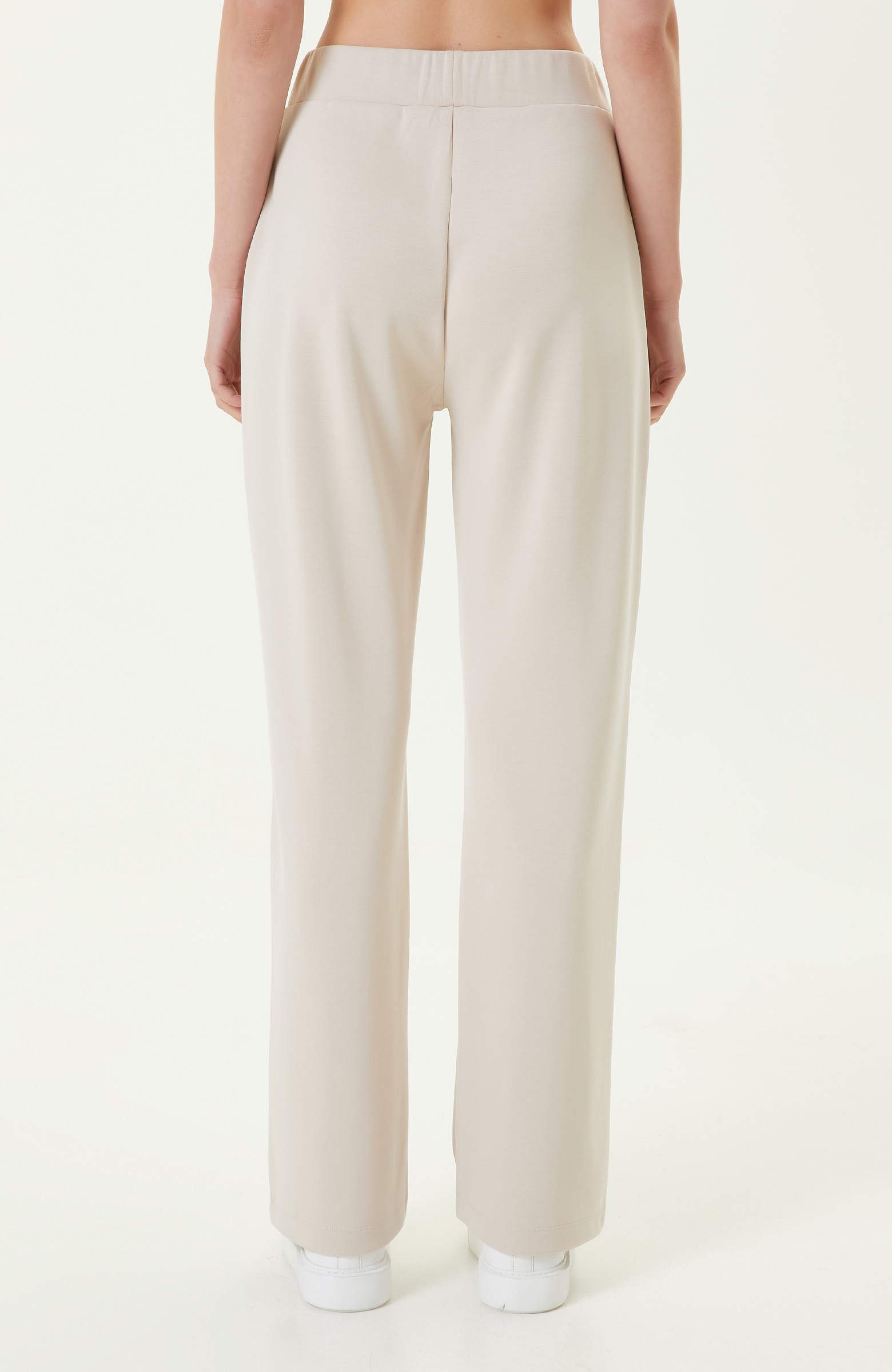 Taş Rengi Bol Paça Eşofman