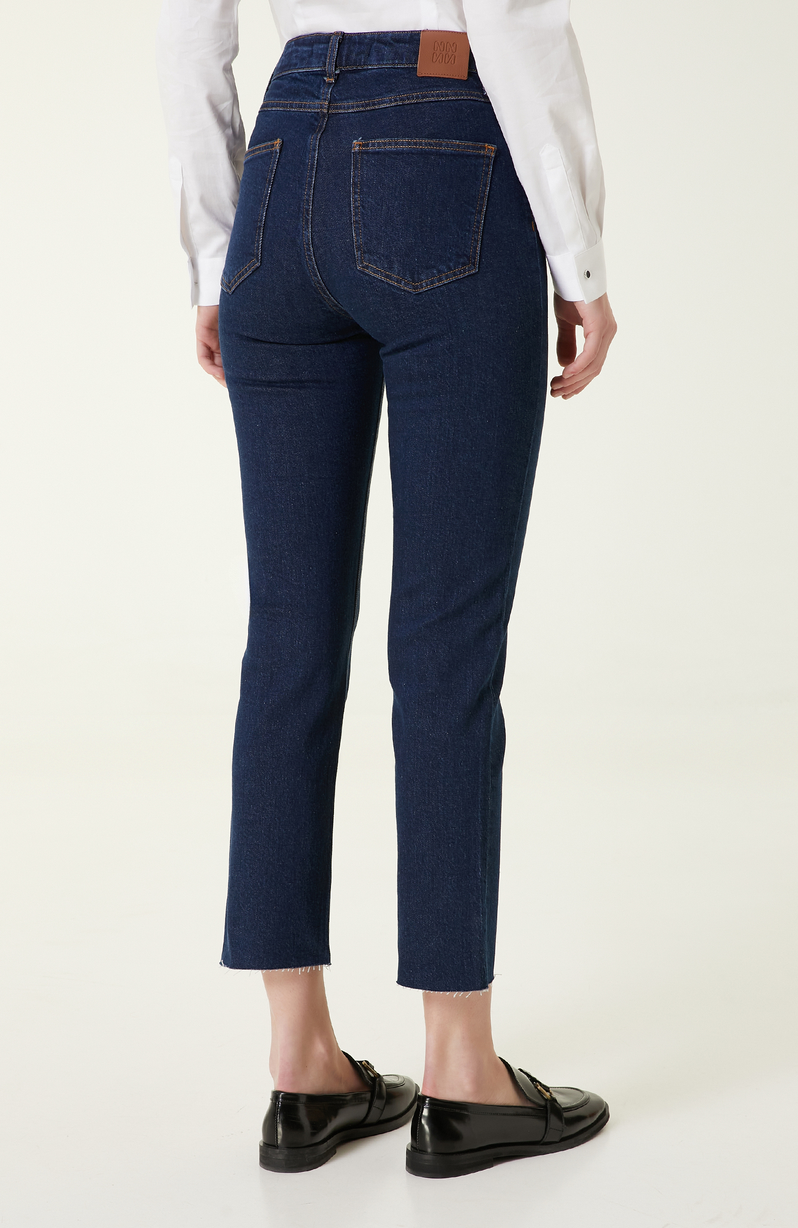 Lacivert Denim Pantolon