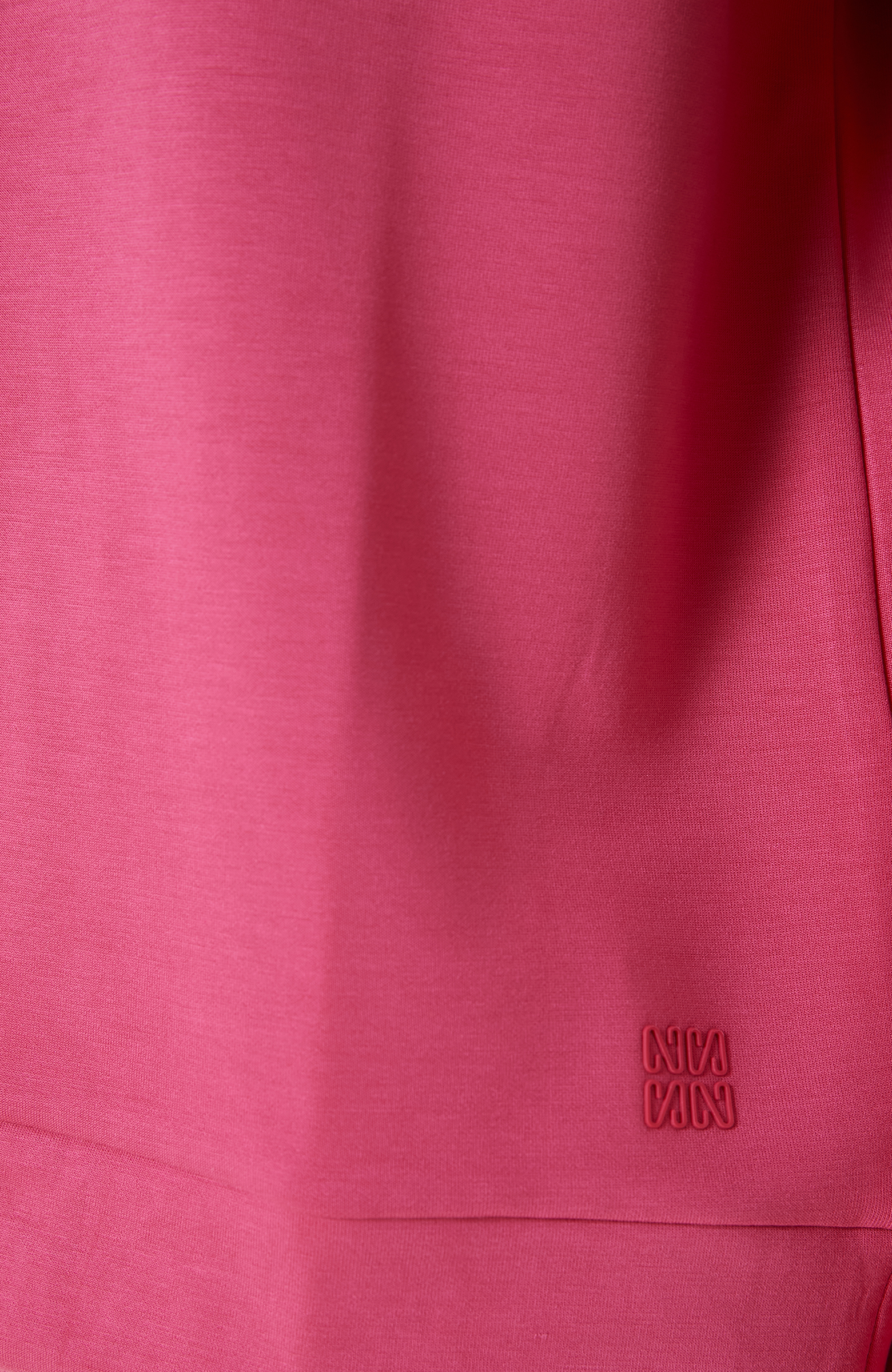 Neon Pembe Bisiklet Yaka Sweatshirt_4