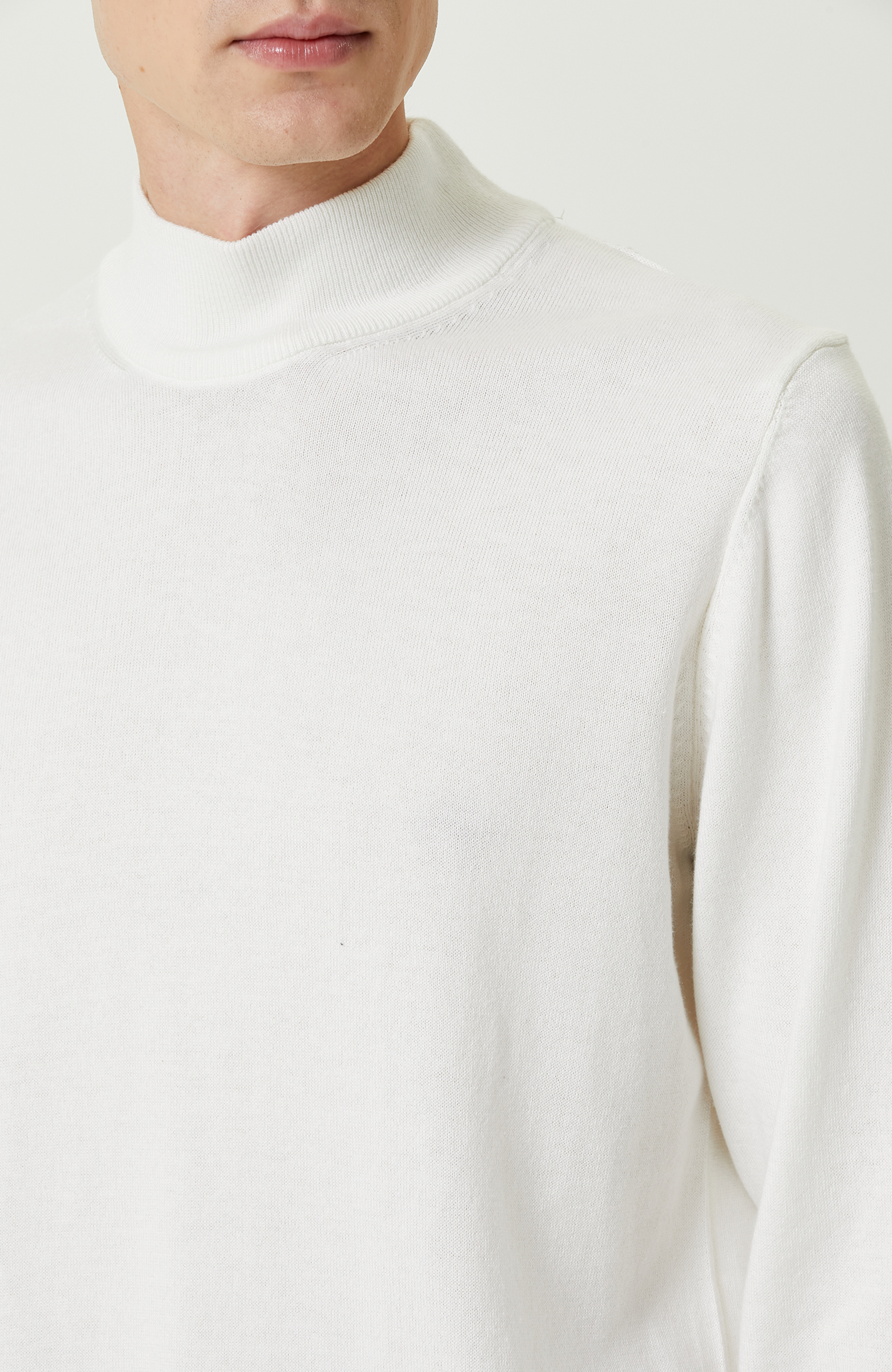 Ekru Basic Triko Kazak