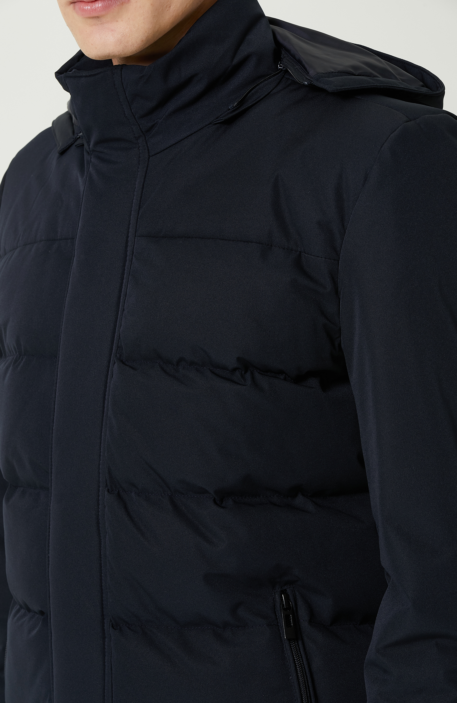 Lacivert Kapitoneli Kaban