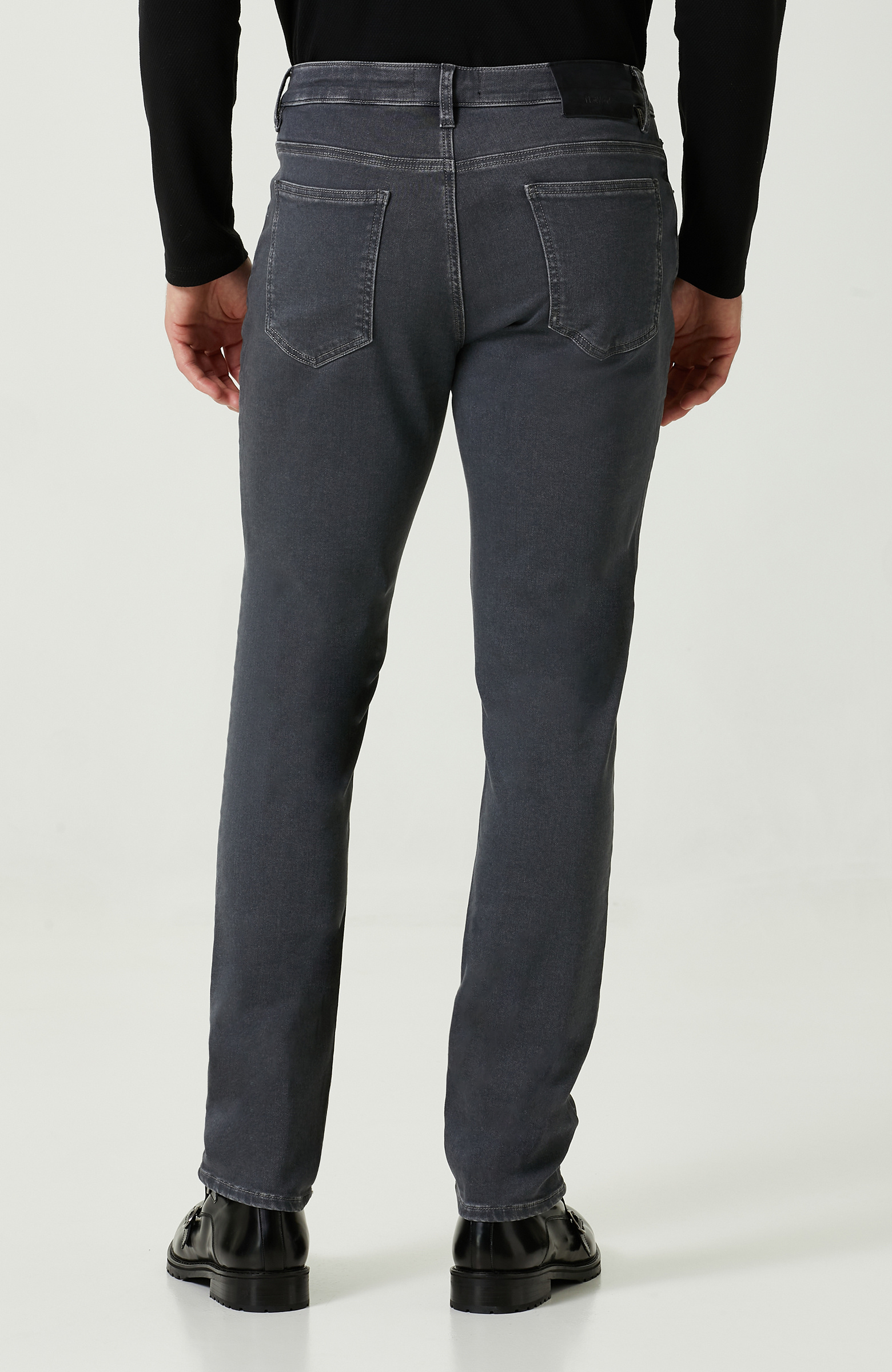 5 Cepli Gri Denim Pantolon