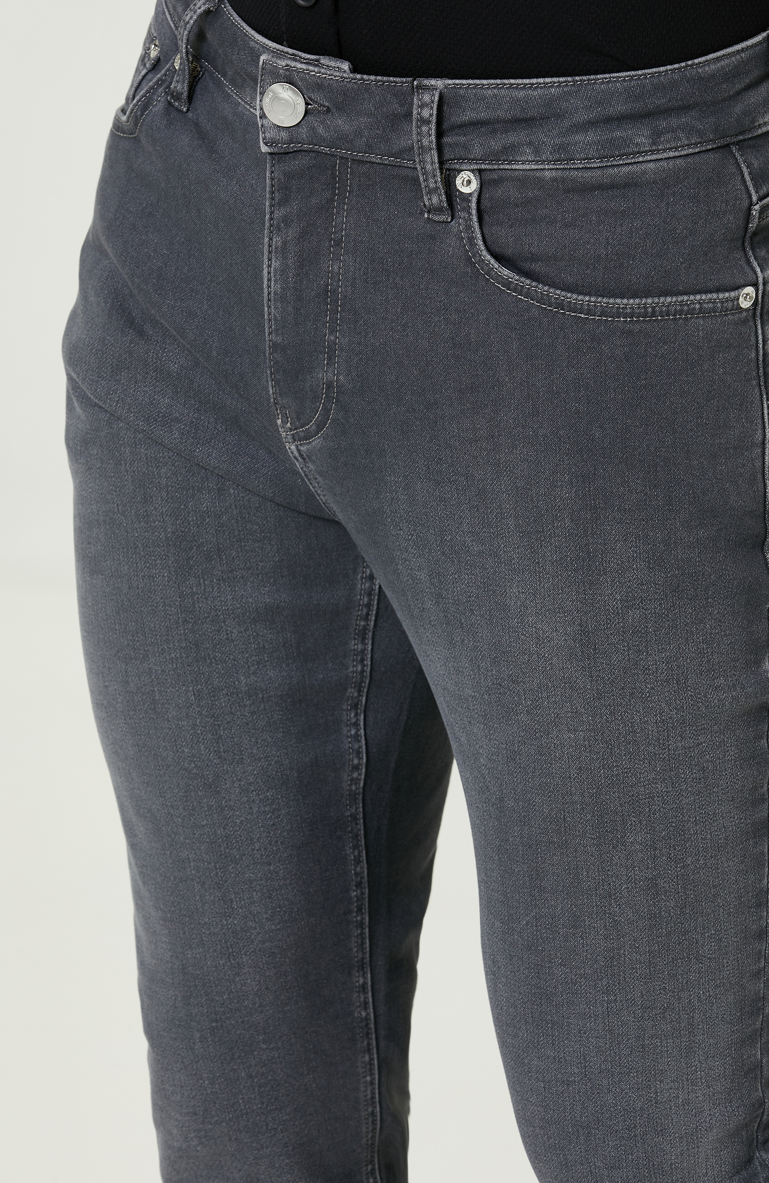 5 Cepli Gri Denim Pantolon