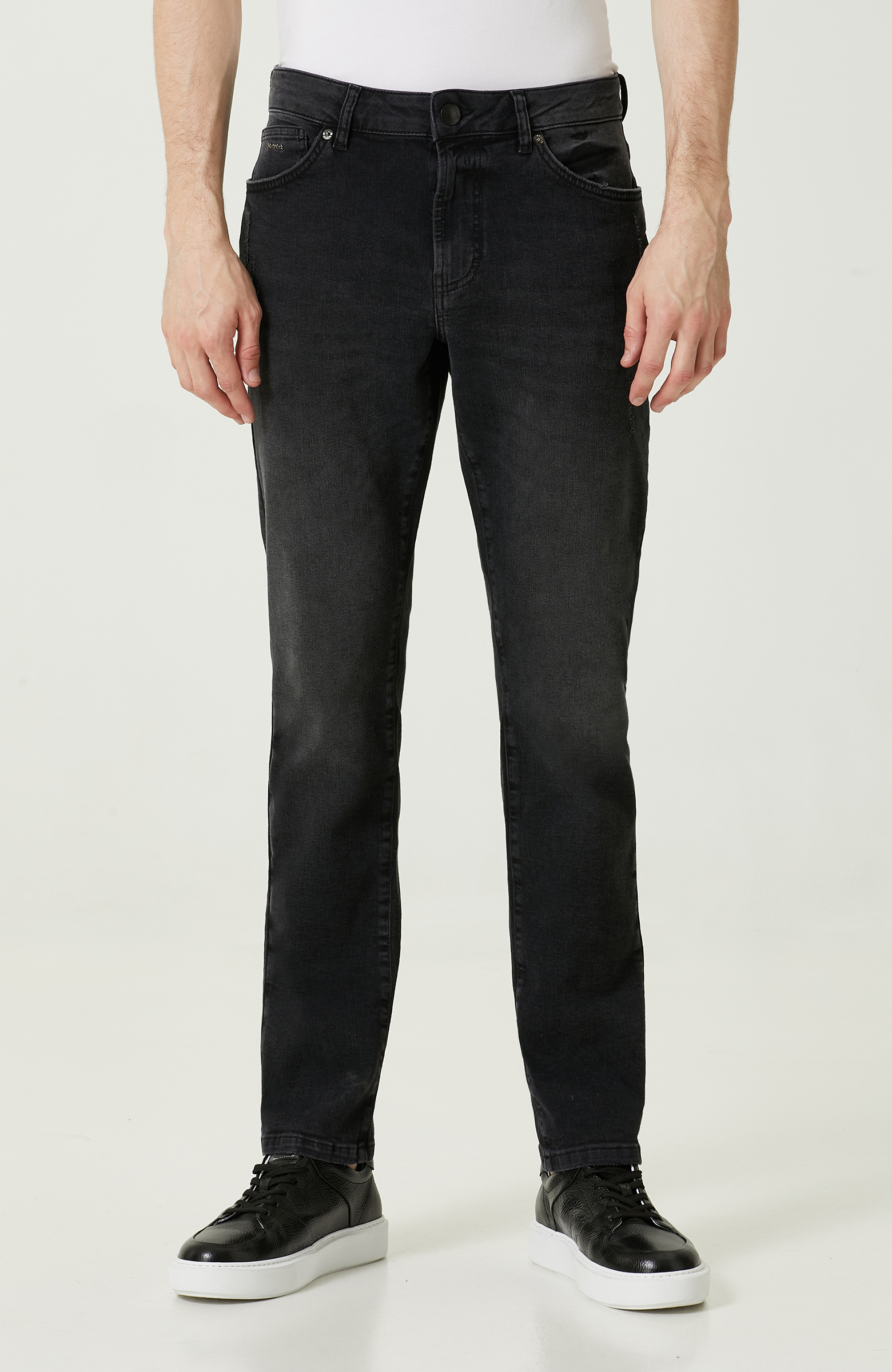 5 Cepli Antrasit Denim Pantolon