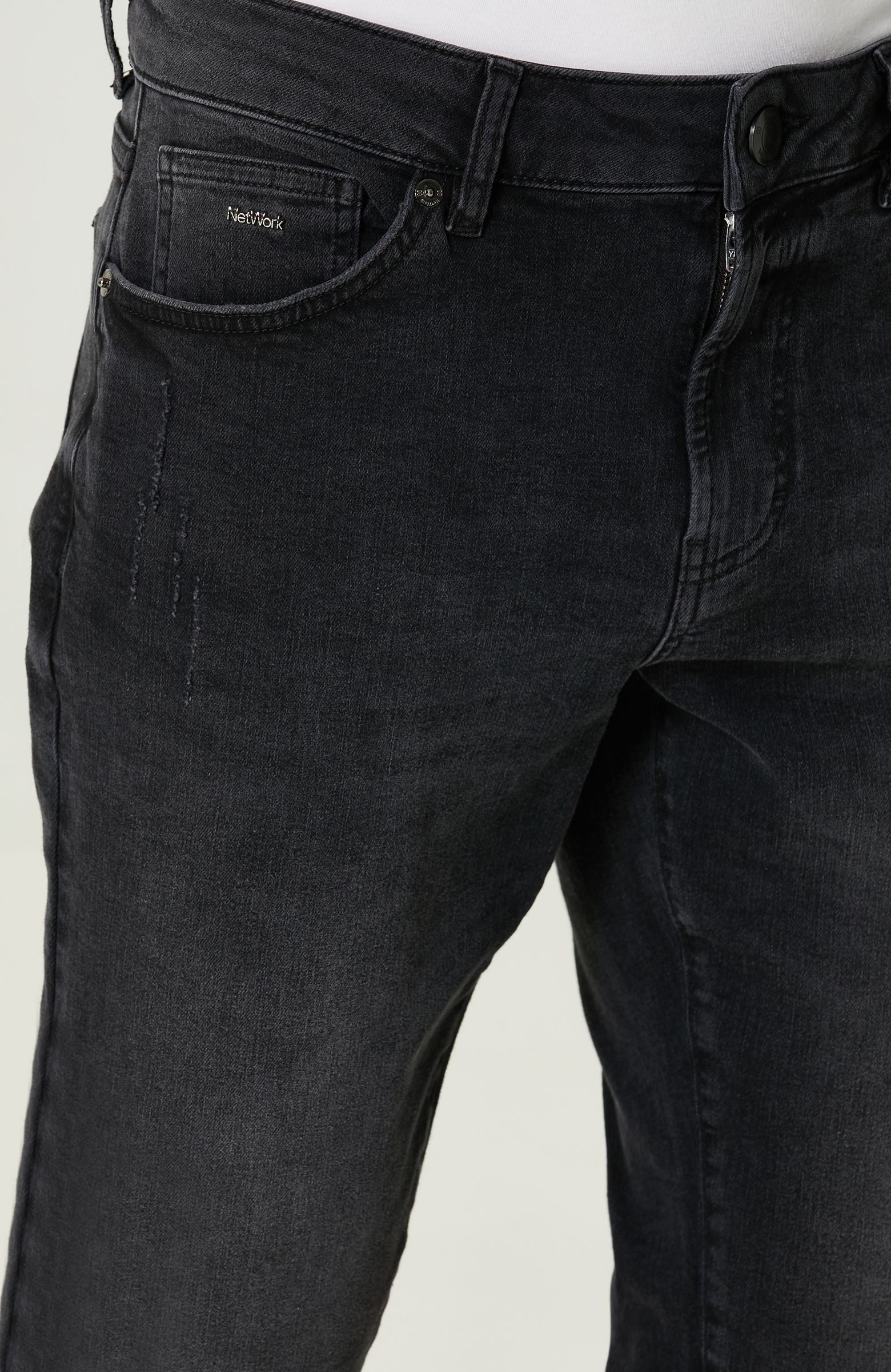 5 Cepli Antrasit Denim Pantolon