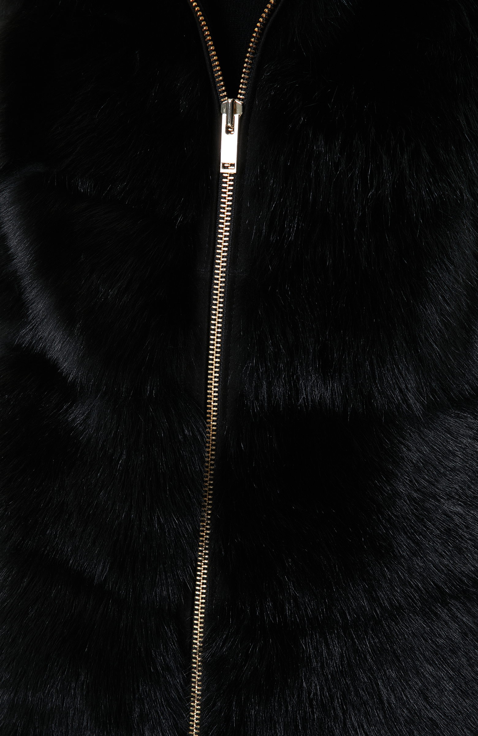 Dik Yaka Siyah Kolsuz Yelek