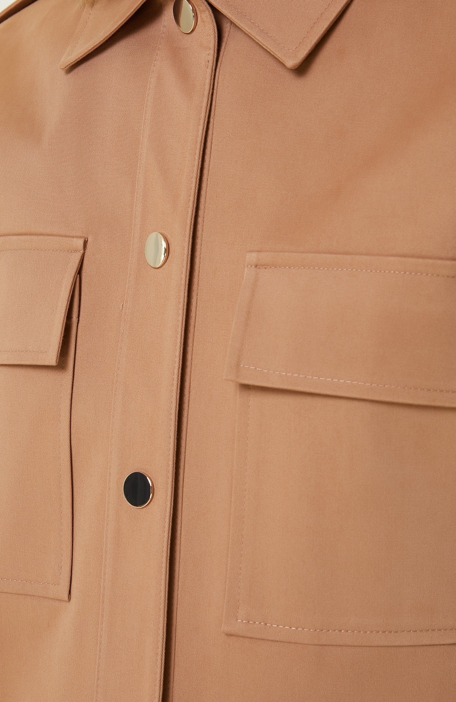 Bej Omuzda Apoletli Mont