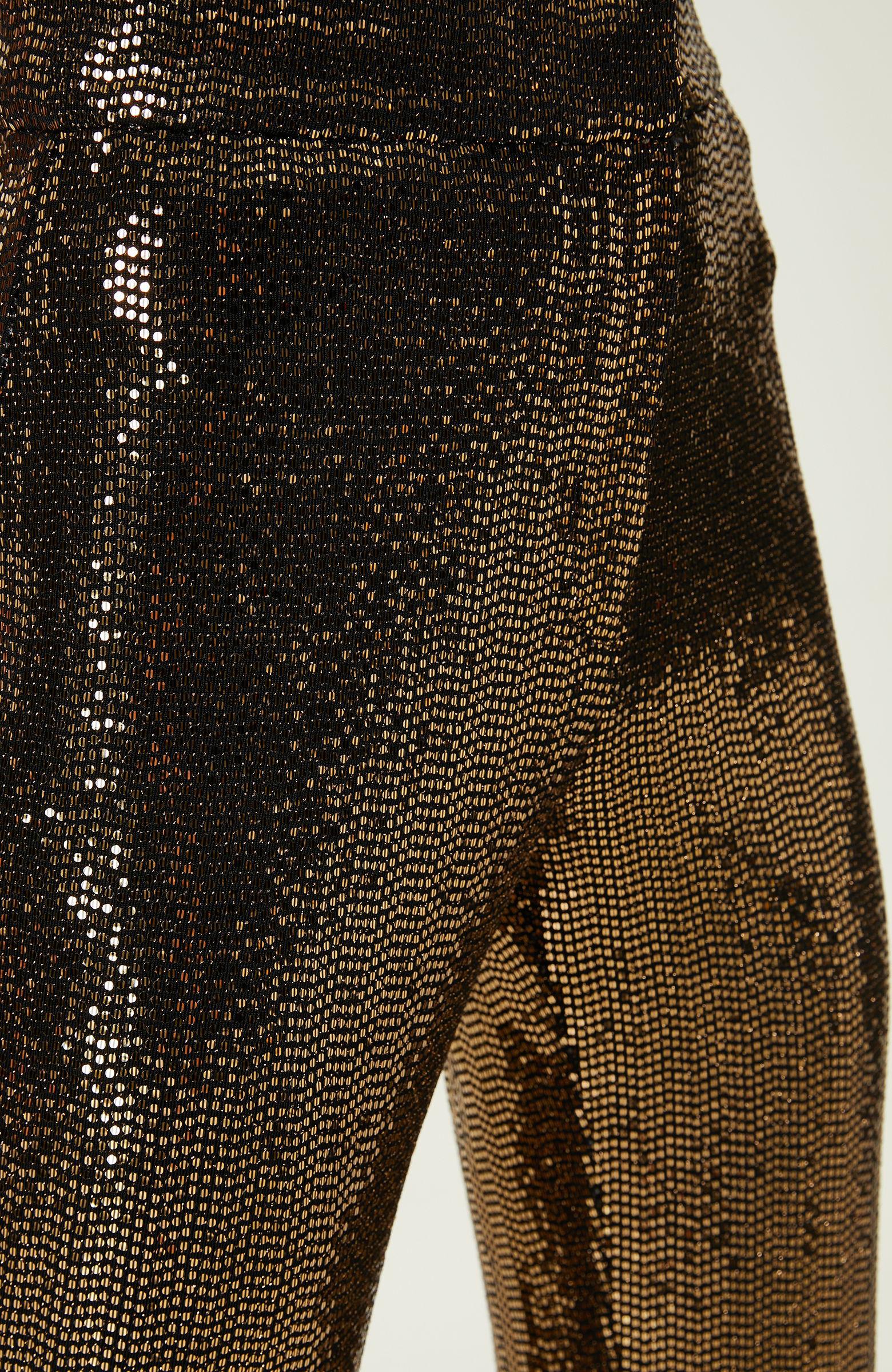 Siyah Bol Paça Pantolon