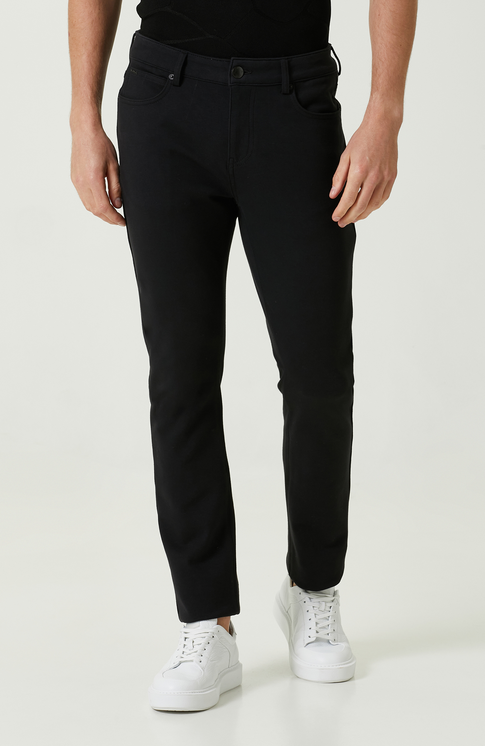 N-Tech Düz Paça Siyah Pantolon