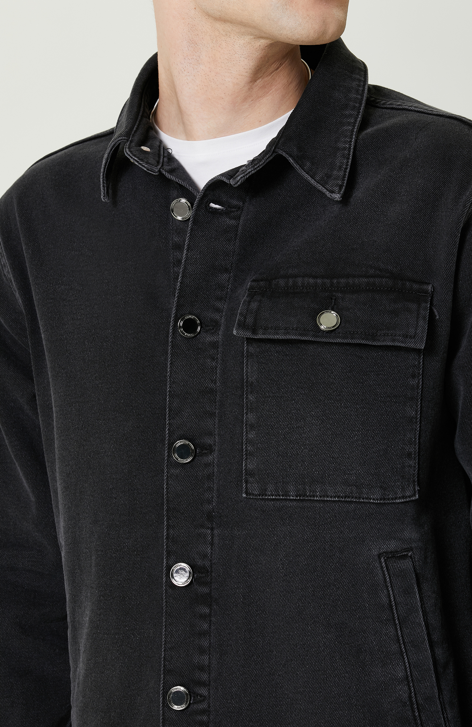 Yan Cepli Antrasit Denim Mont