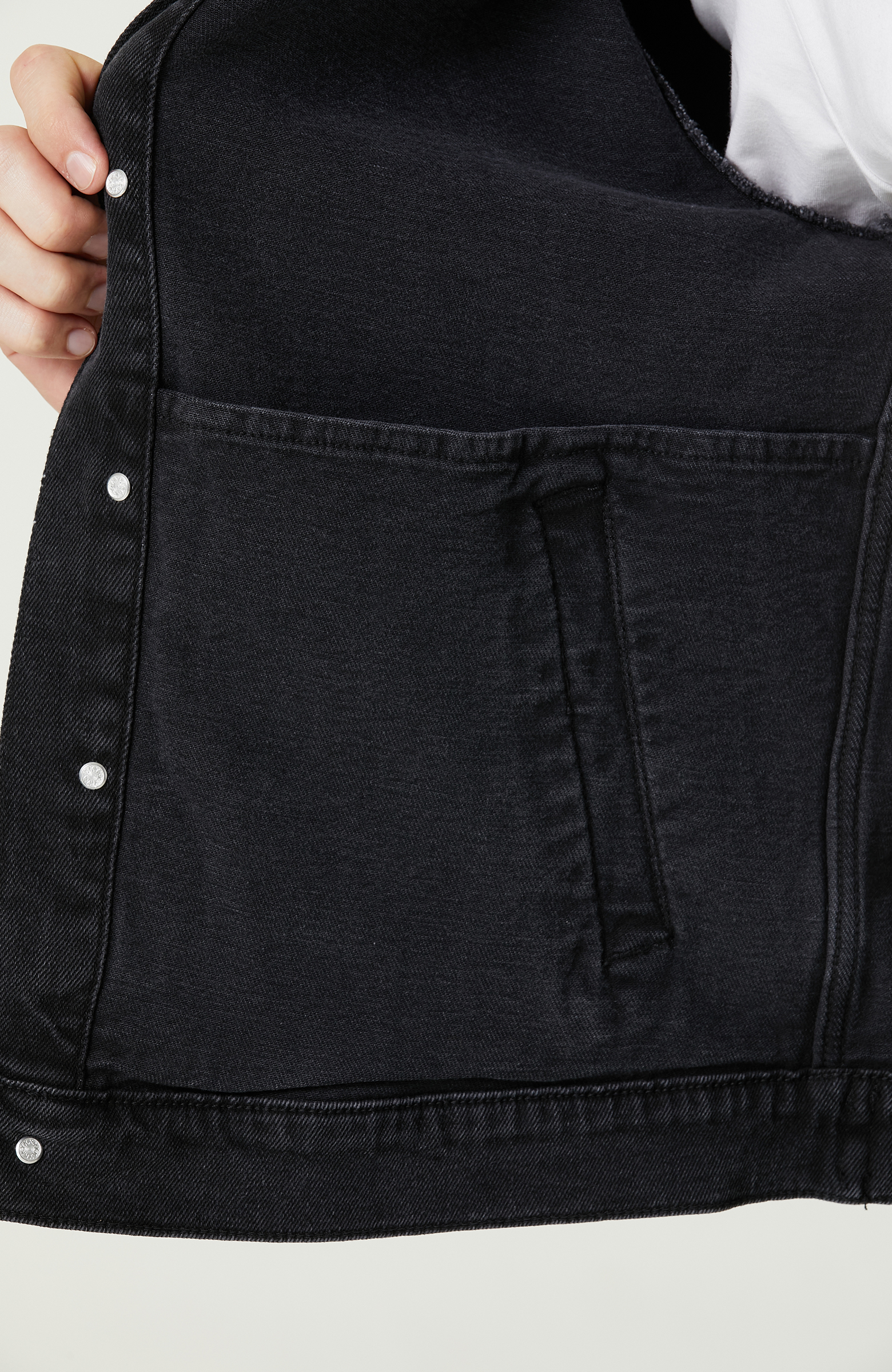 Yan Cepli Antrasit Denim Mont