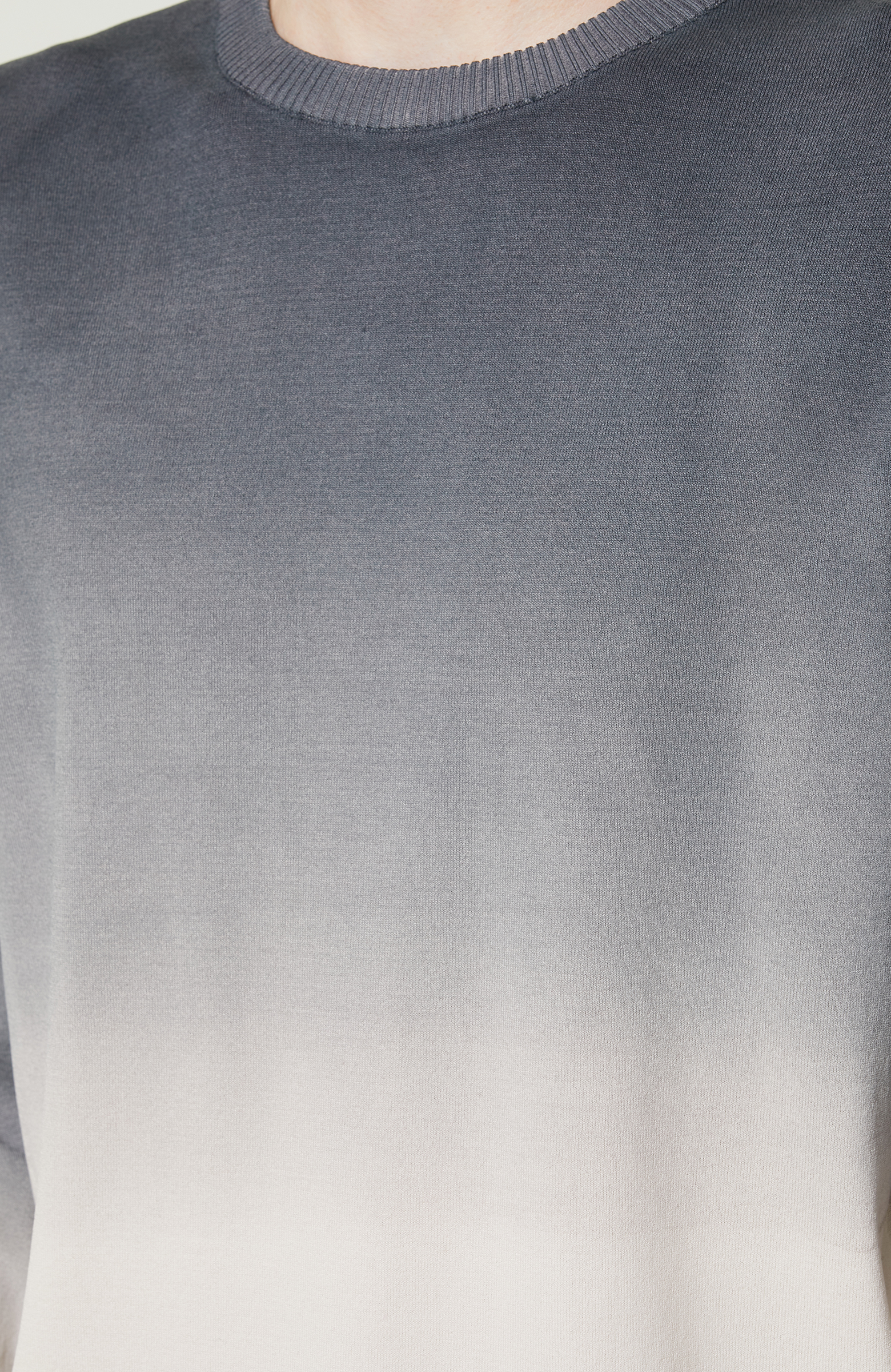 Degradeli Antrasit Triko Kazak