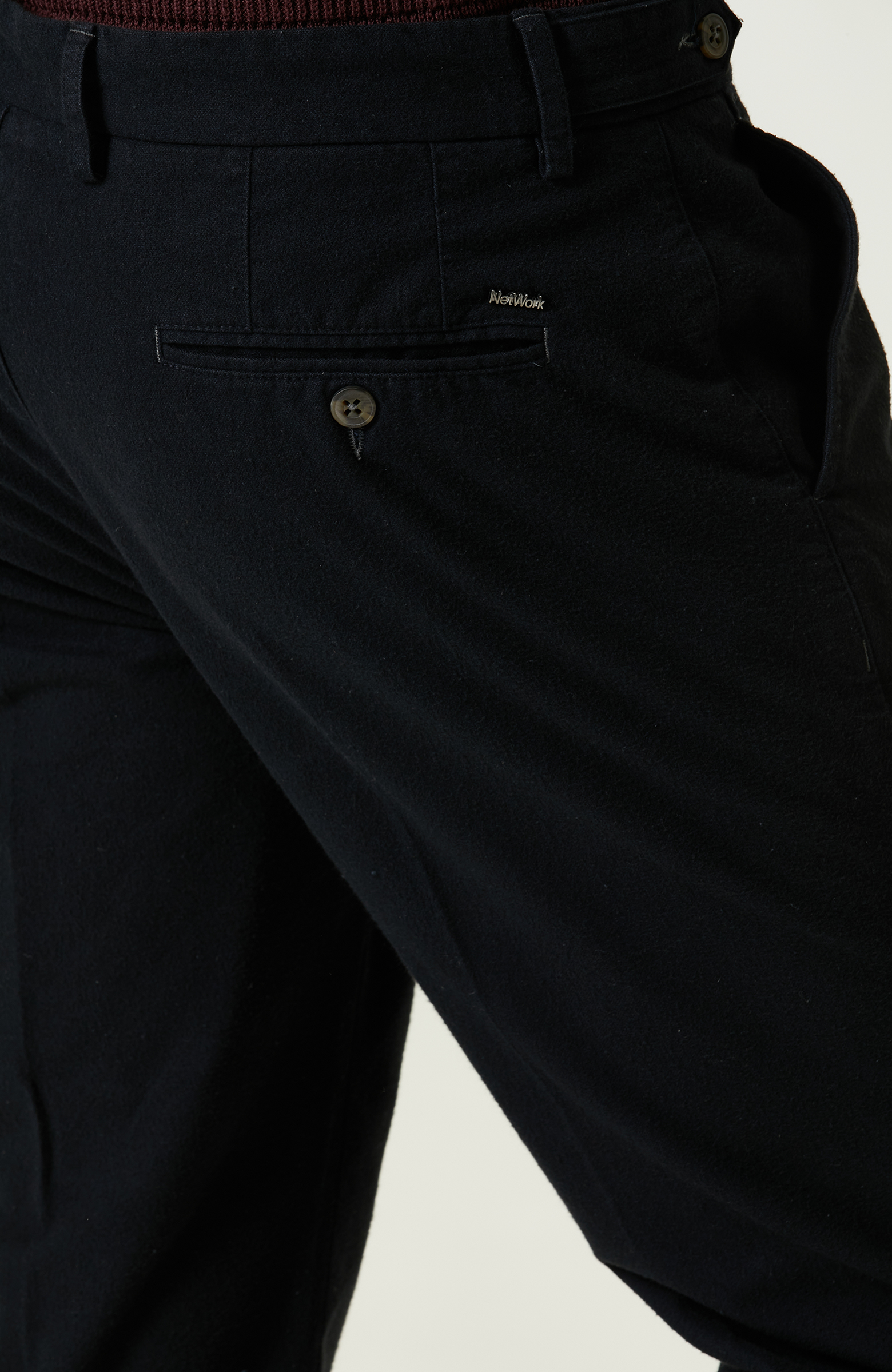 Yan Cepli Lacivert Pantolon