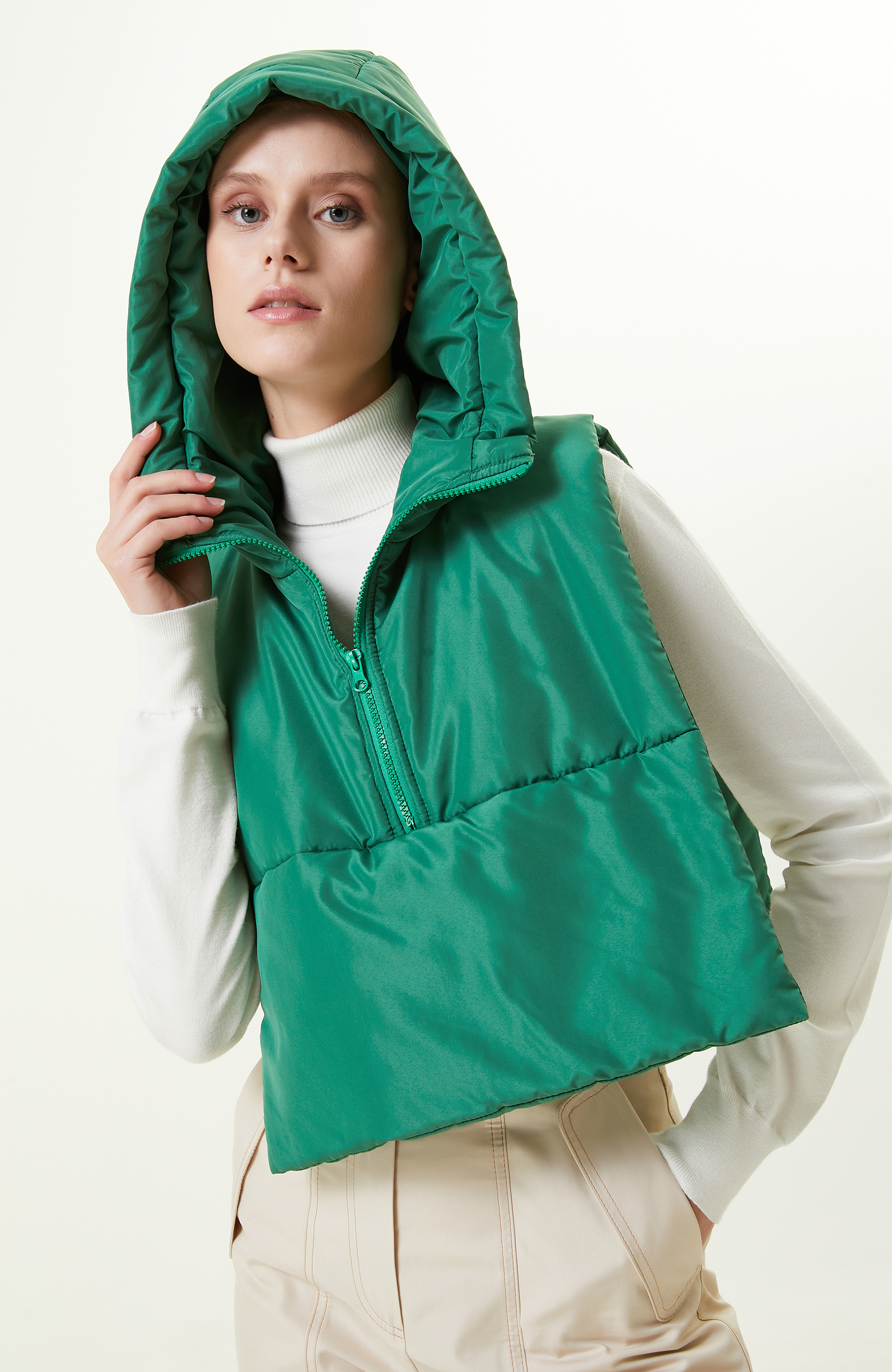 Yeşil Kadın Boyunluk