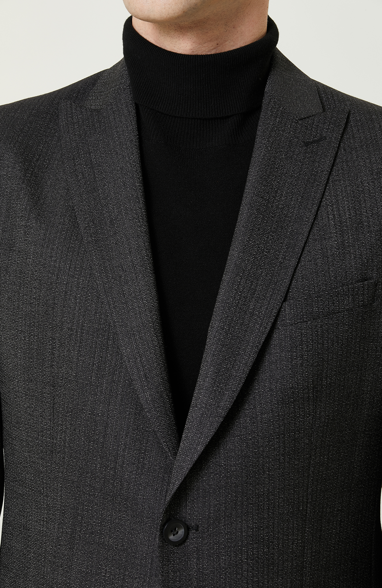 Yünlü Antrasit Takım Elbise