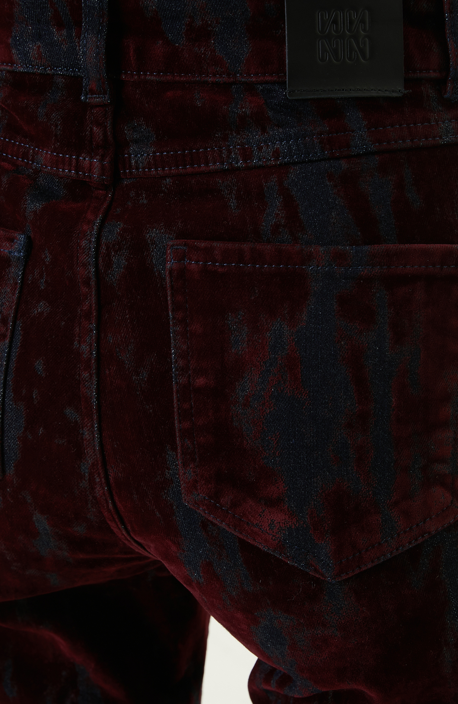 Koyu Indigo Mavi Denim Pantolon