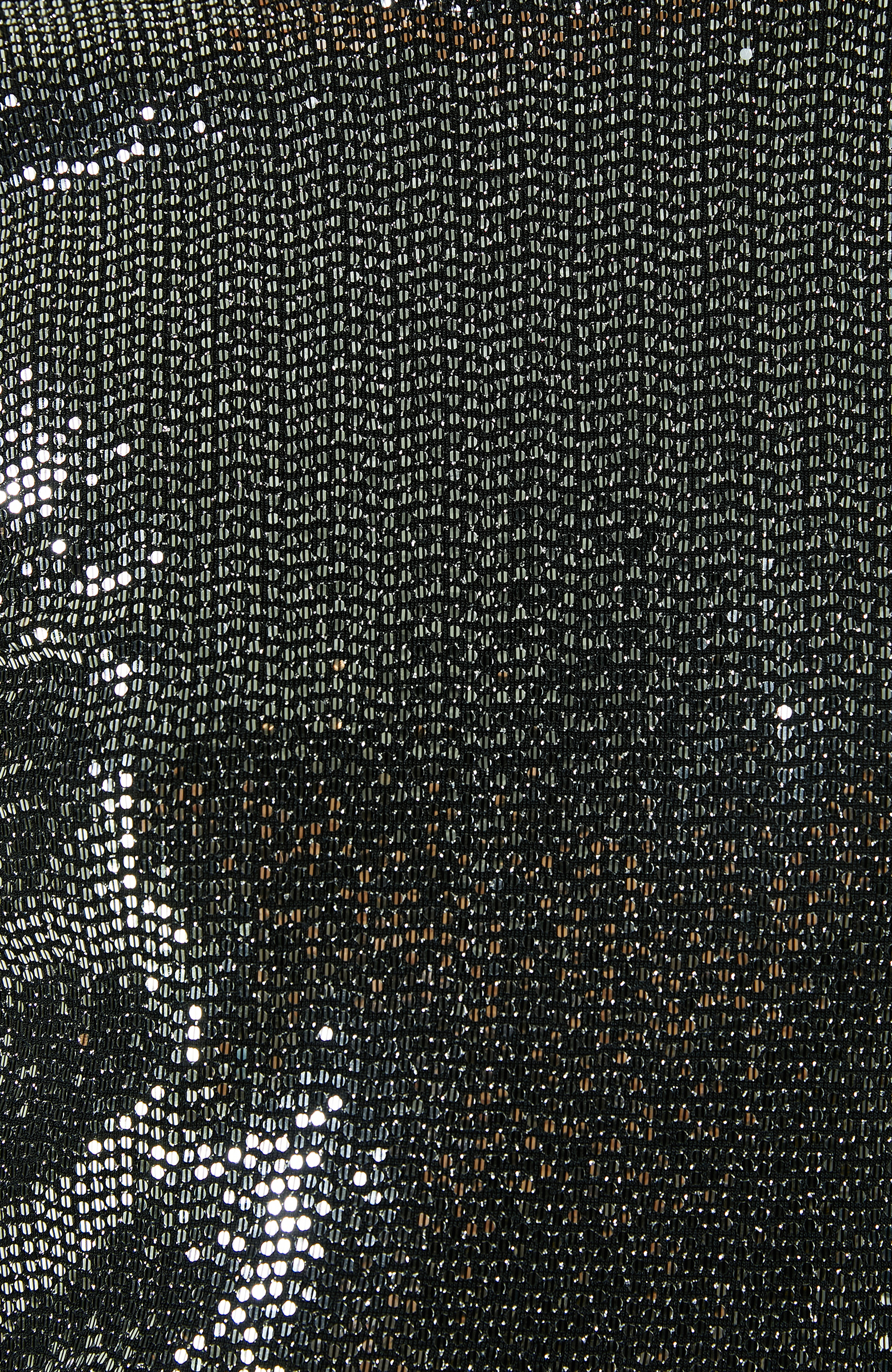 Siyah Payetli Bodysuit