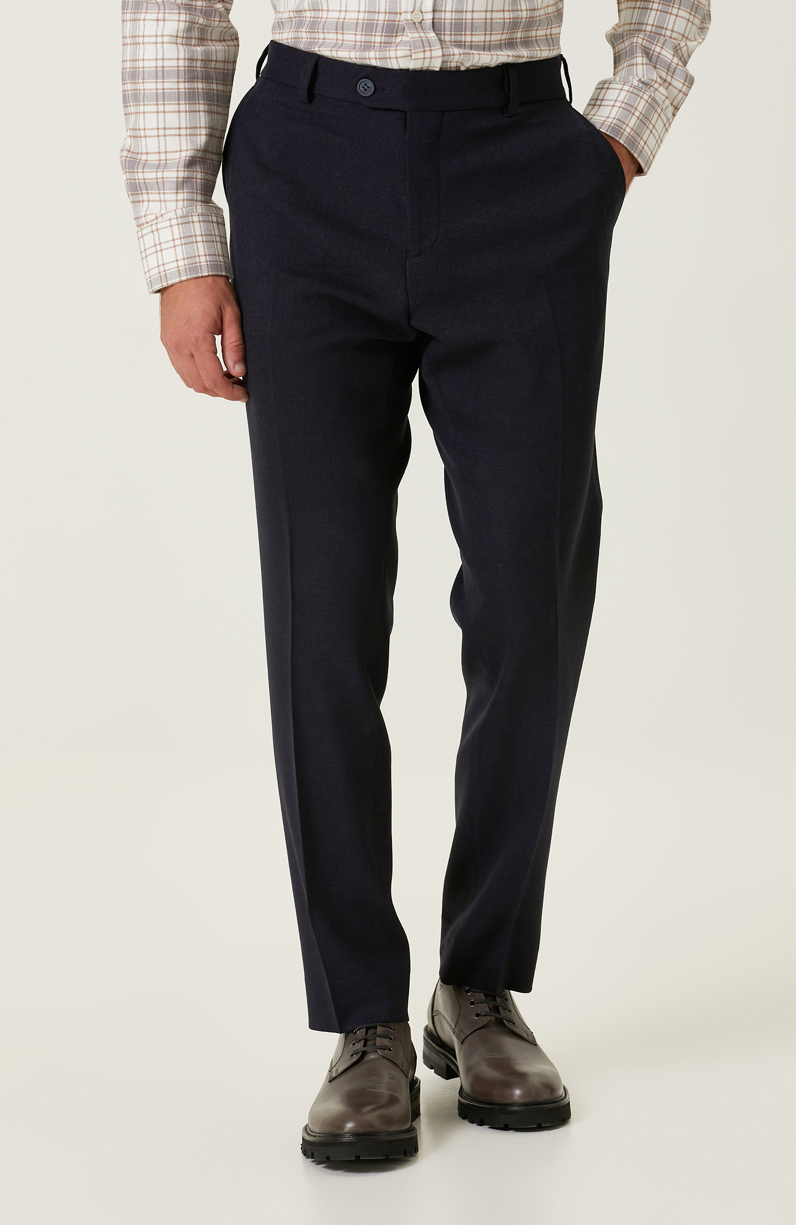 Lacivert Örme Pantolon