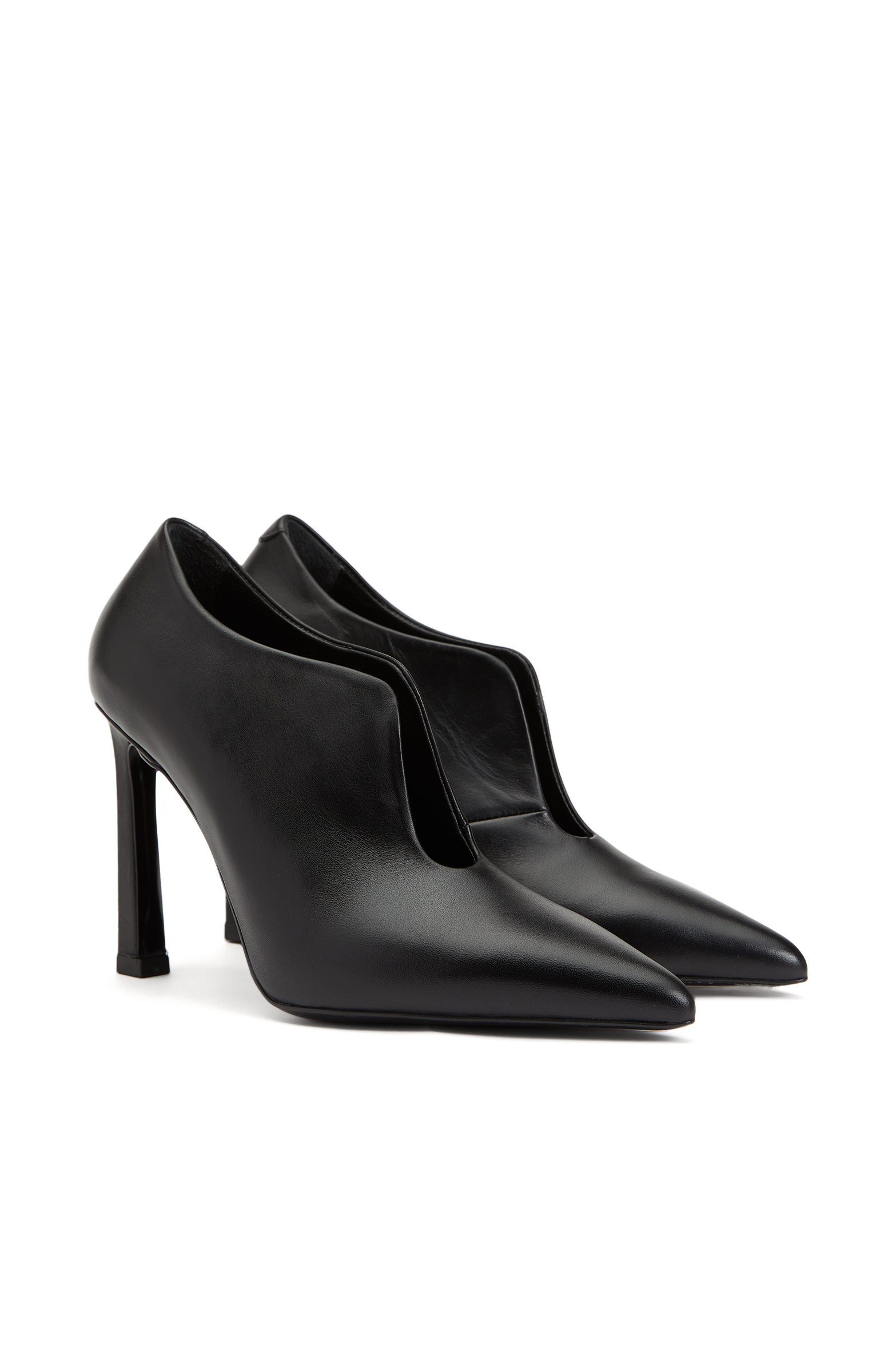 Siyah Kadın Deri Ayakkabı