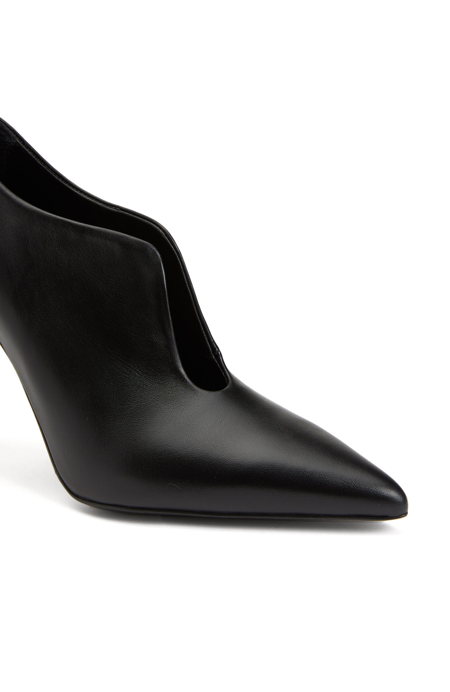 Siyah Kadın Deri Ayakkabı