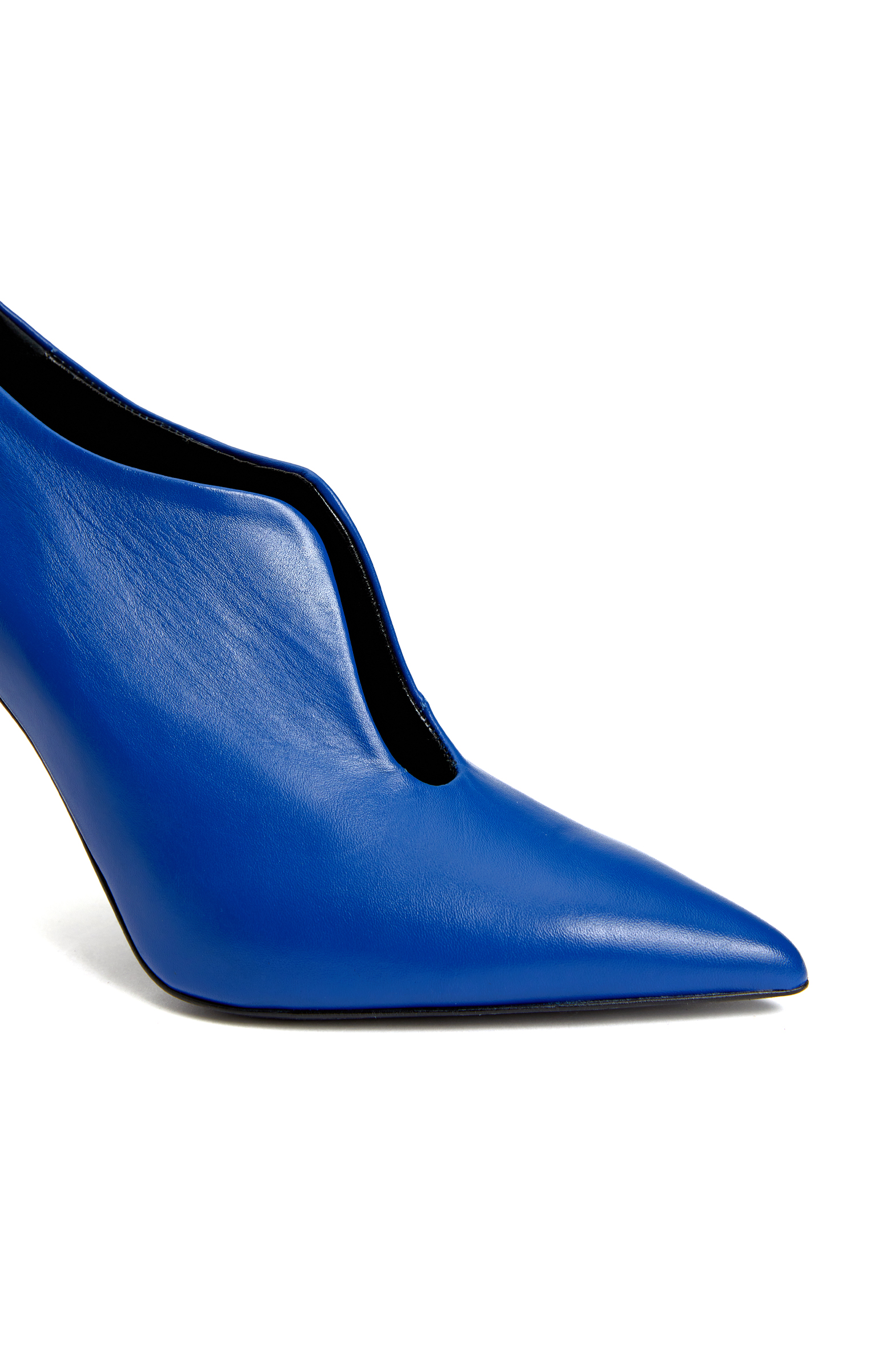 Mavi Kadın Deri Ayakkabı