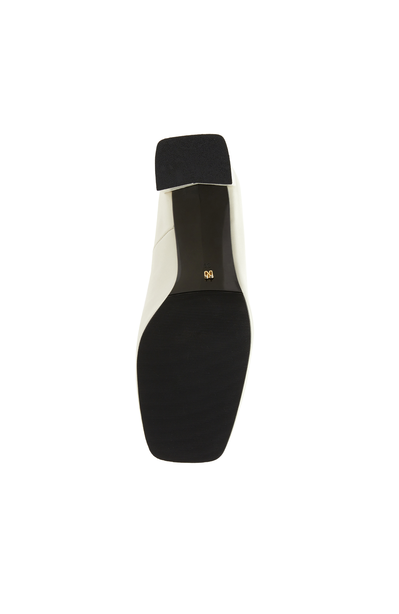 Kırık Beyaz Deri Loafer