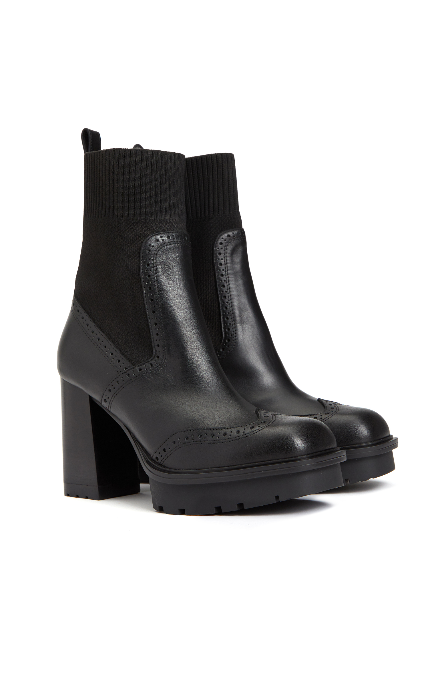 Siyah Kadın Deri Bot