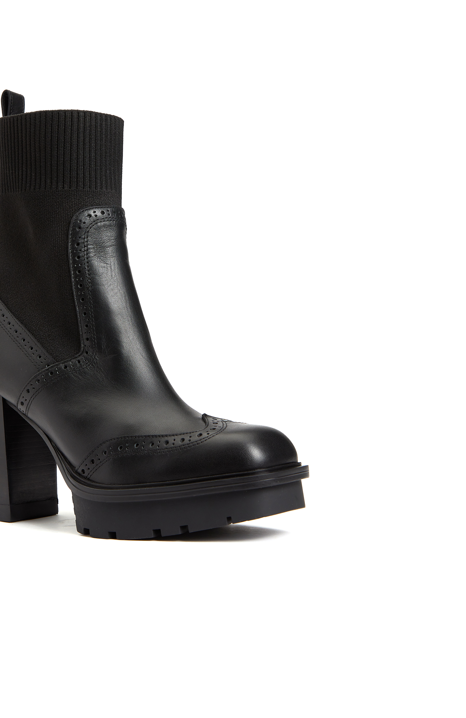 Siyah Kadın Deri Bot