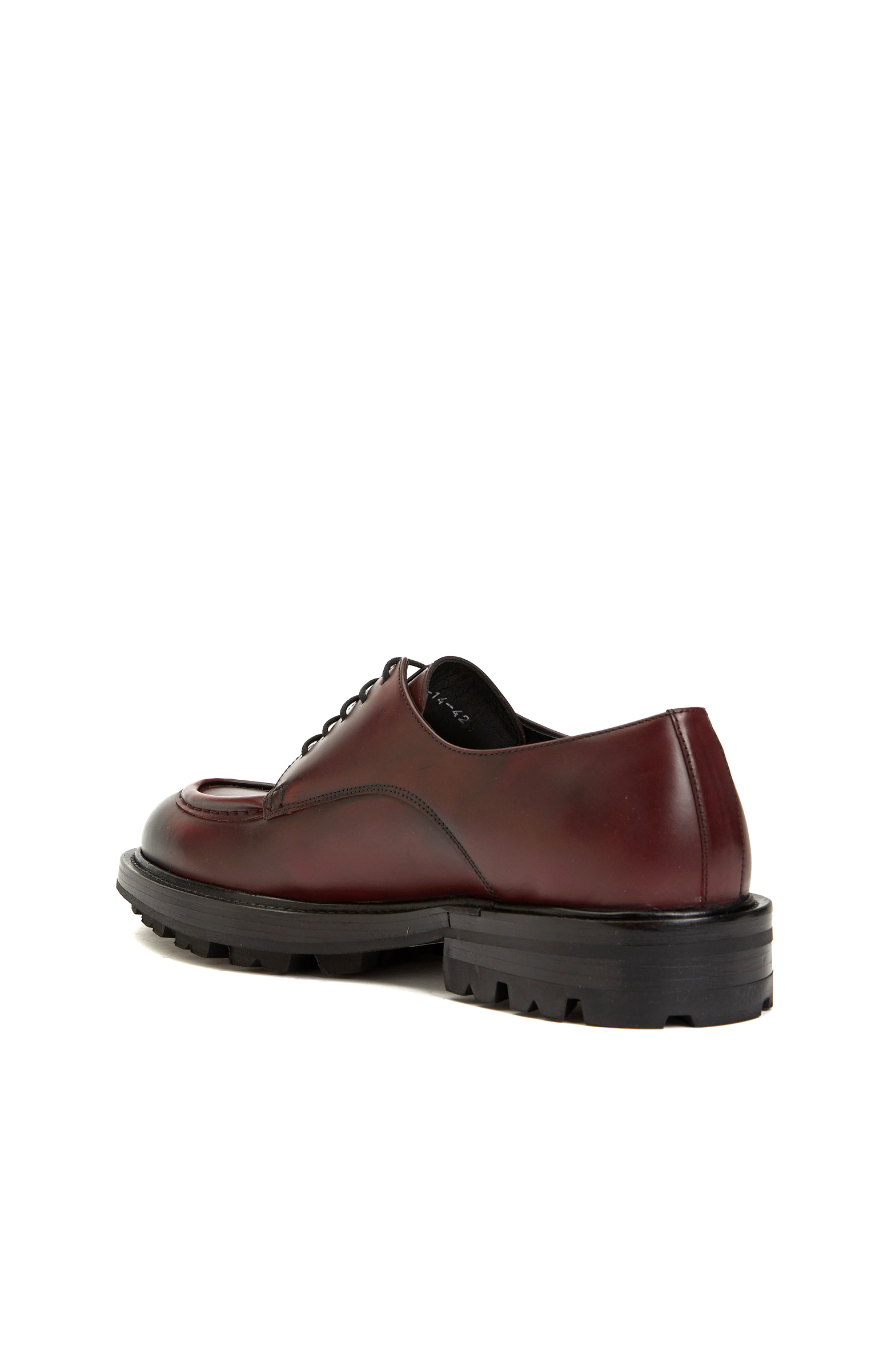 Bordo Erkek Deri Ayakkabı