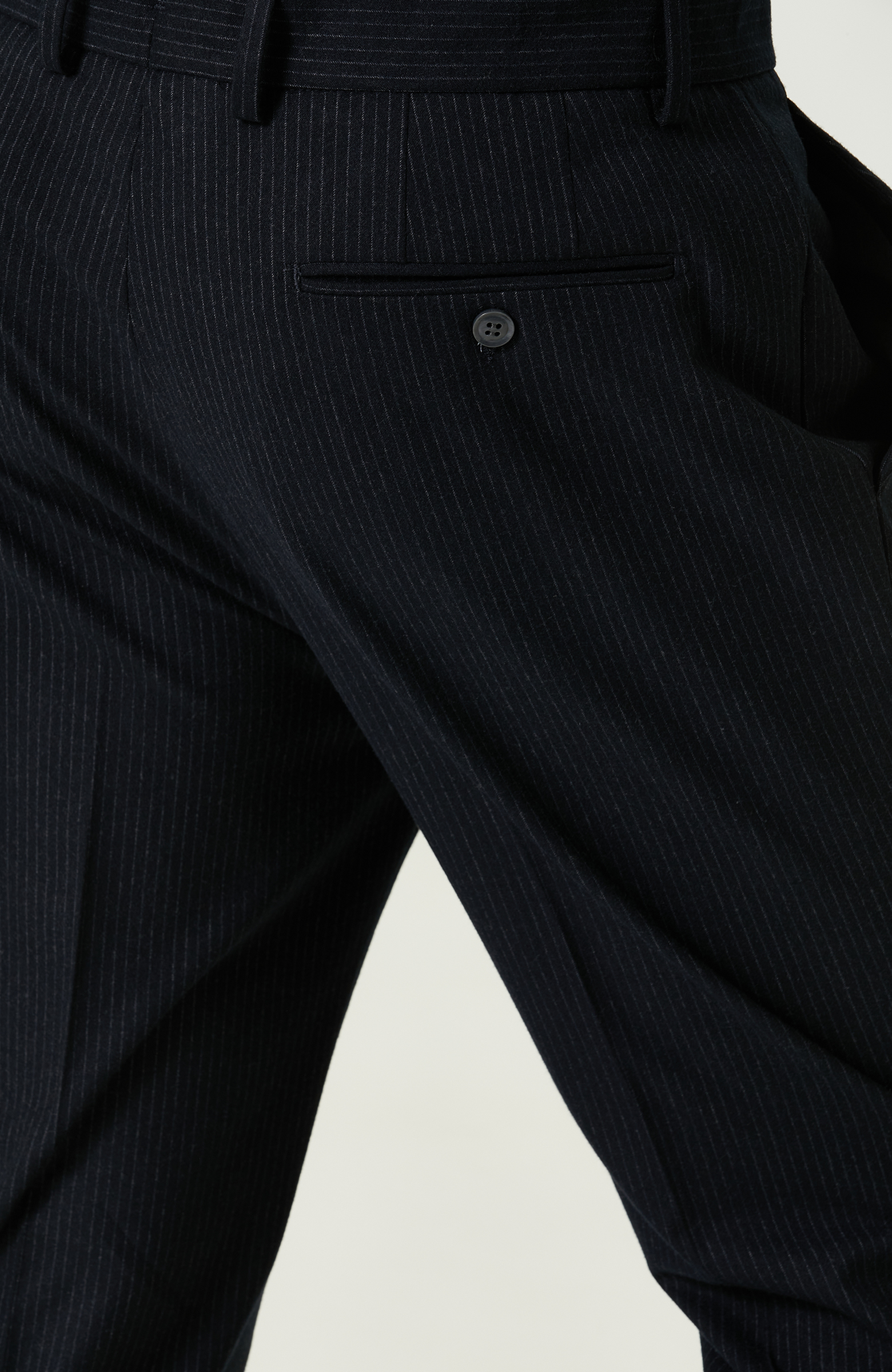 Lacivert Çizgili Pantolon