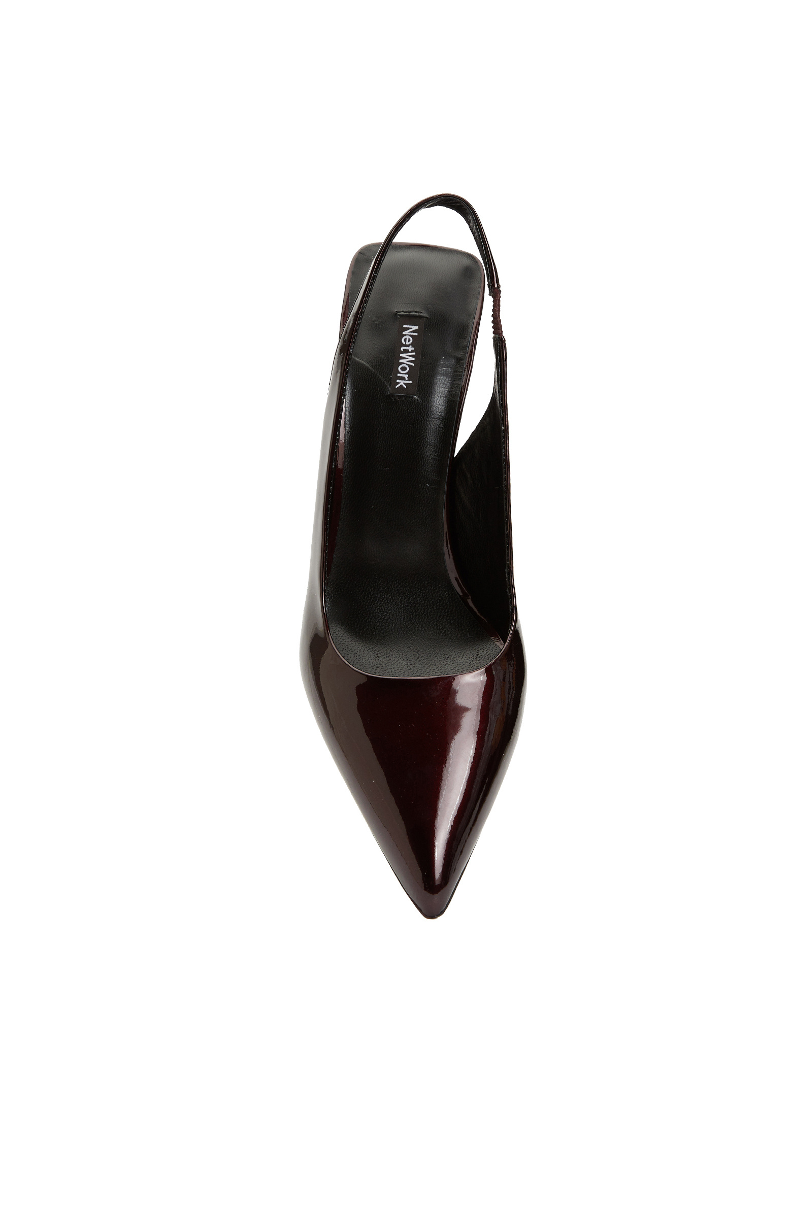 Bordo Deri Stiletto