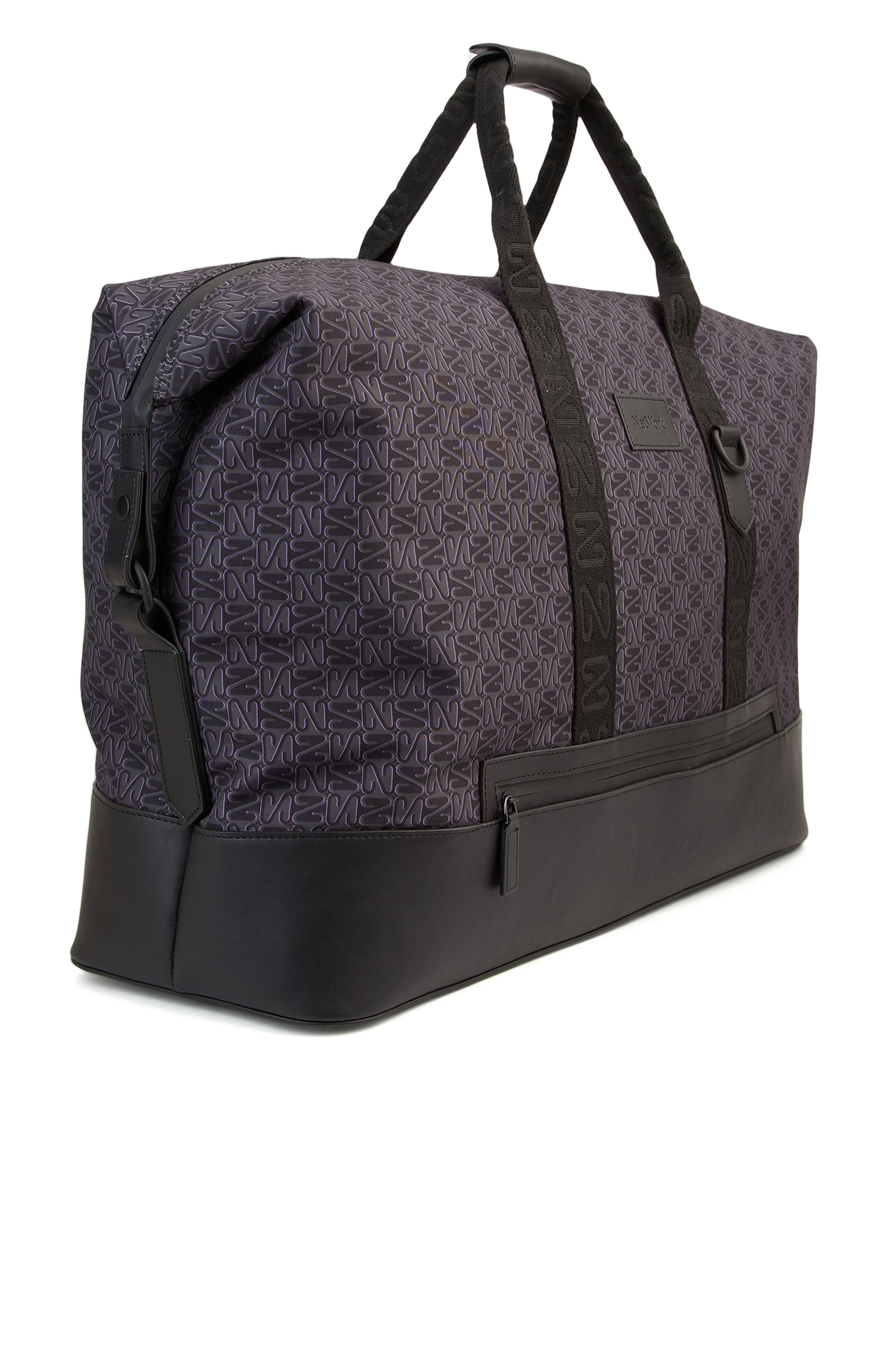 Siyah Lacivert Erkek Deri Seyahat Çantası