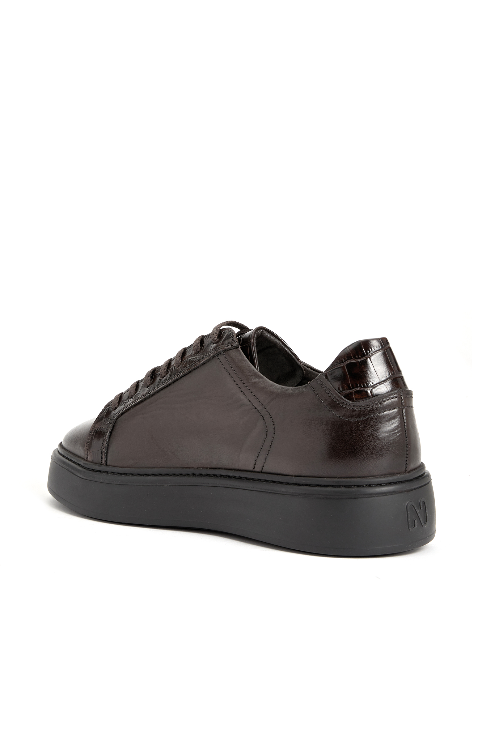 Kahverengi Erkek Deri Ayakkabı