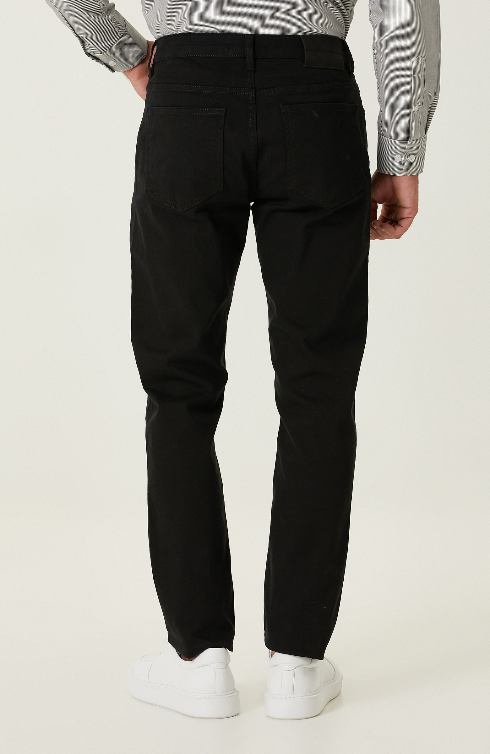 Siyah 5 Cepli Denim Pantolon_2