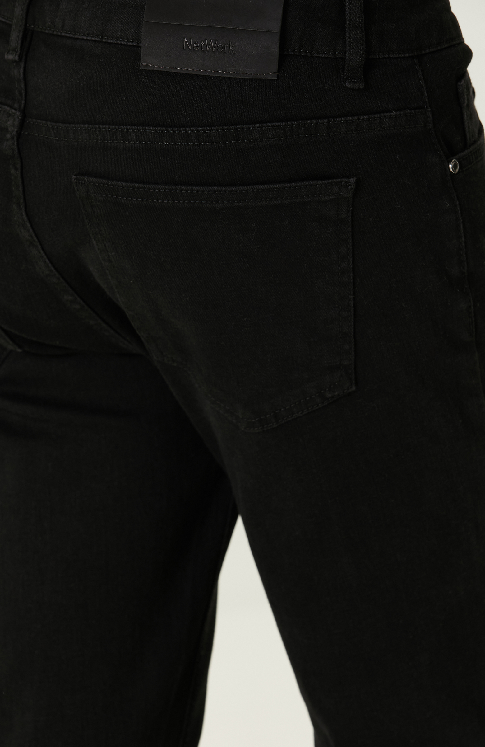 Siyah Denim Pantolon