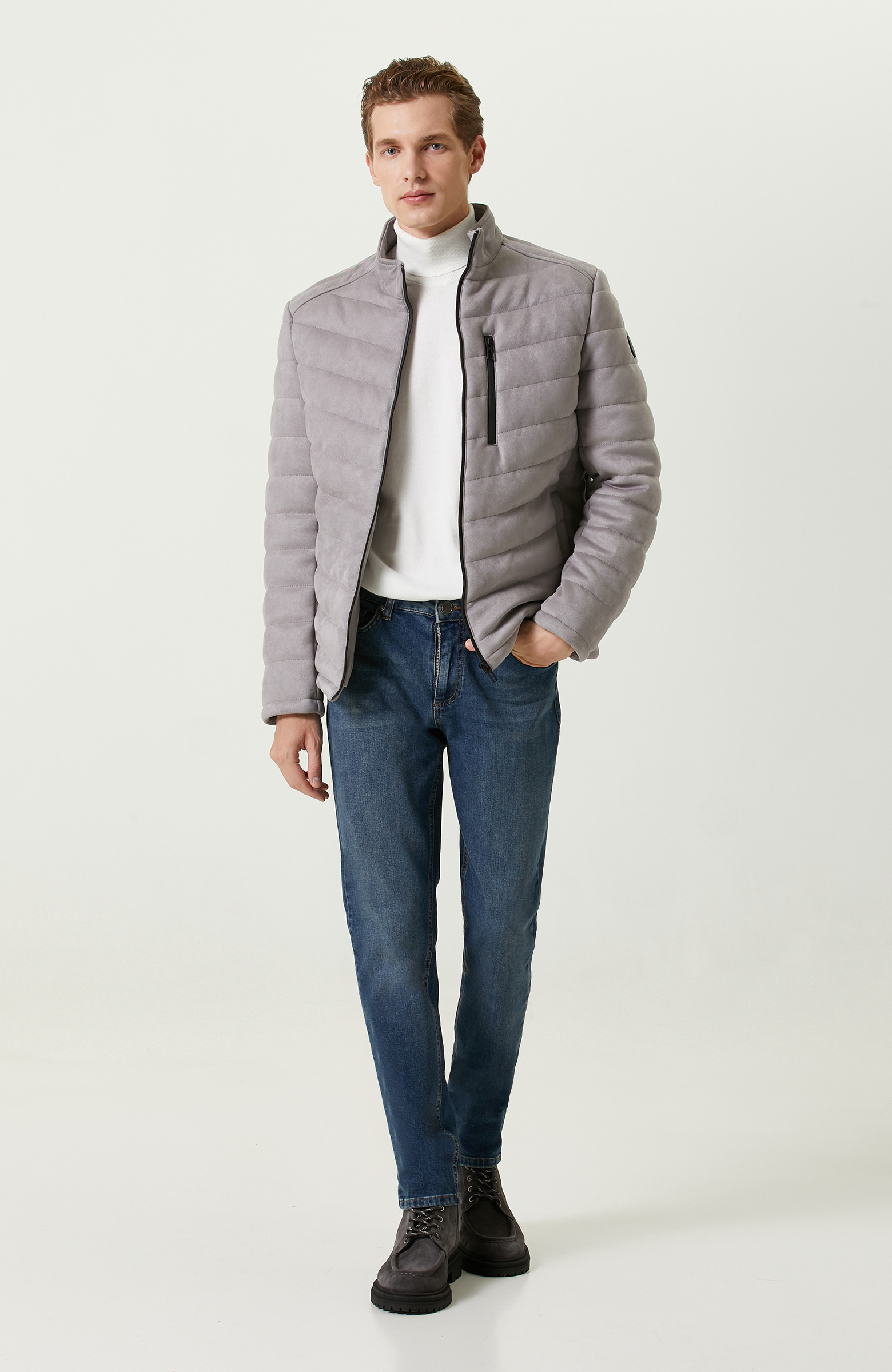 Lacivert 5 Cepli Denim Pantolon